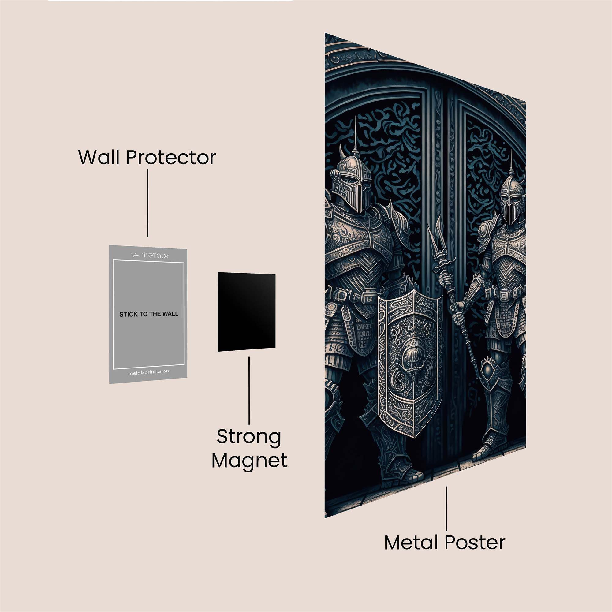 Guardians Serene Safe Wall Magnetic / M