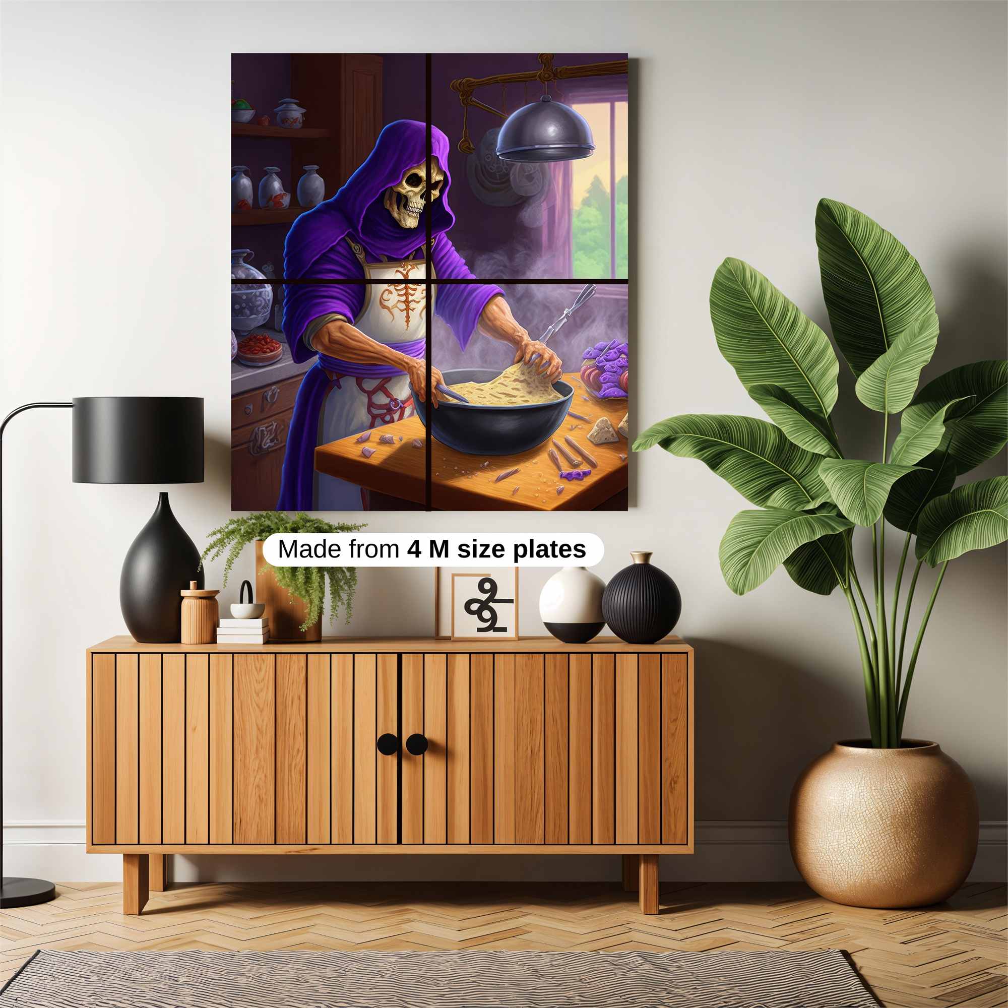 Grim Baker Safe Wall Magnetic / M