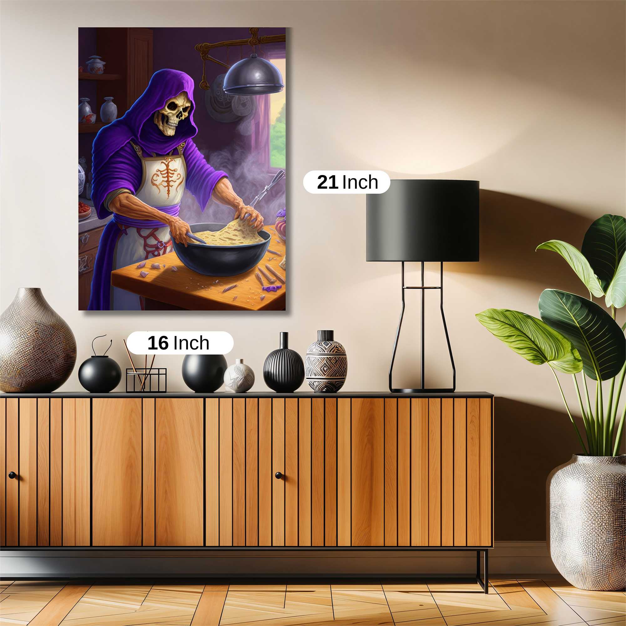 Grim Baker Safe Wall Magnetic / M
