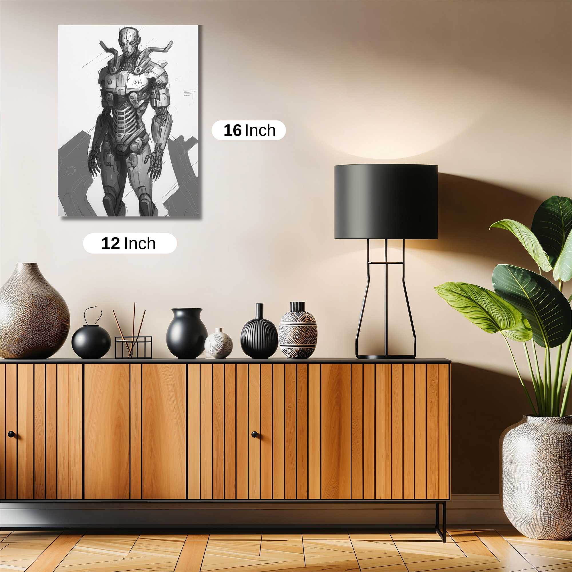 Robot Serenity Safe Wall Magnetic / M