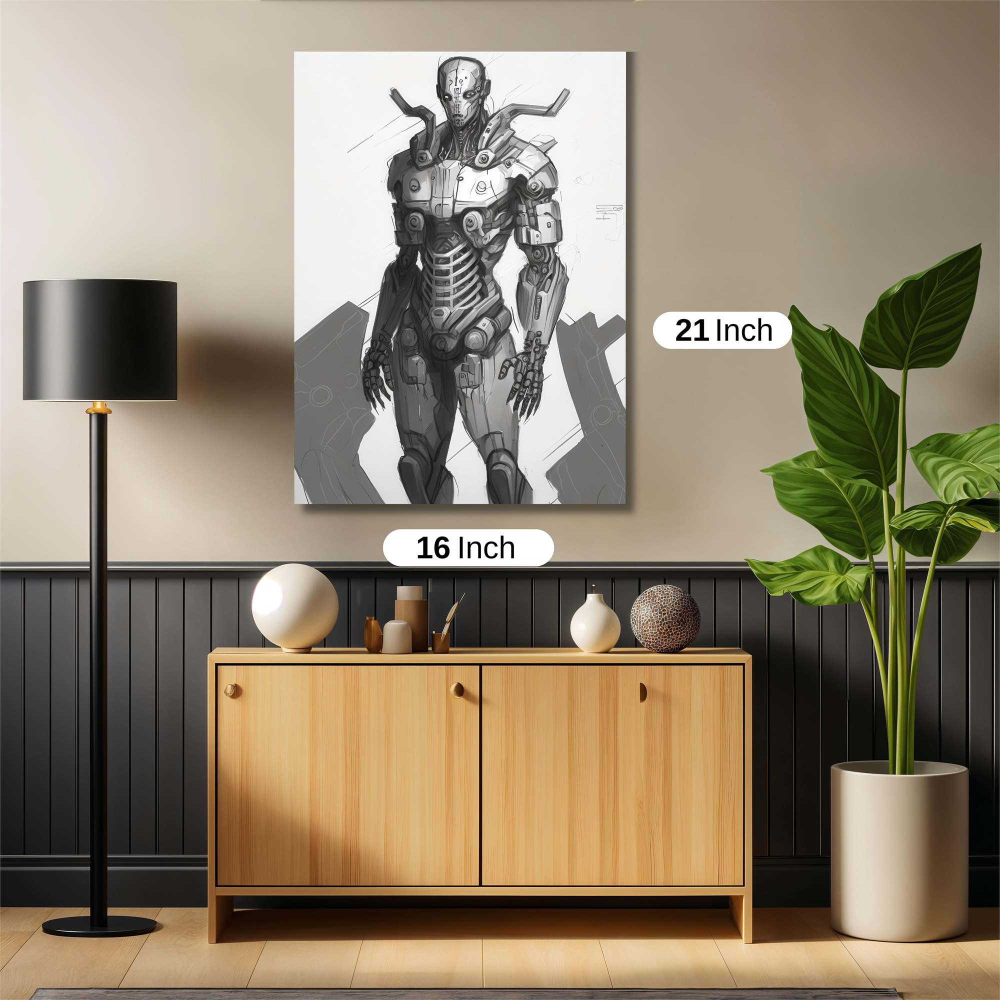 Robot Serenity Safe Wall Magnetic / M