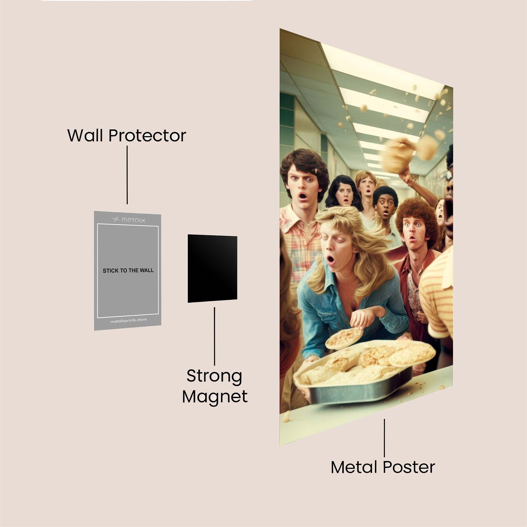 Food Frenzy Safe Wall Magnetic / M