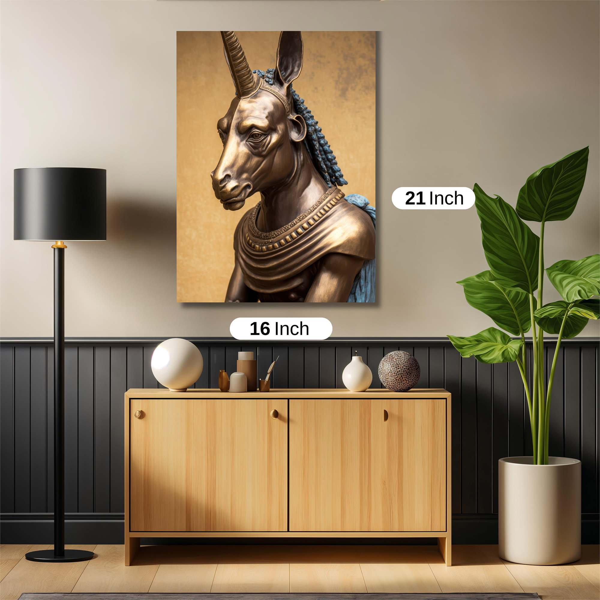 Unicorn Pharaoh Safe Wall Magnetic / M