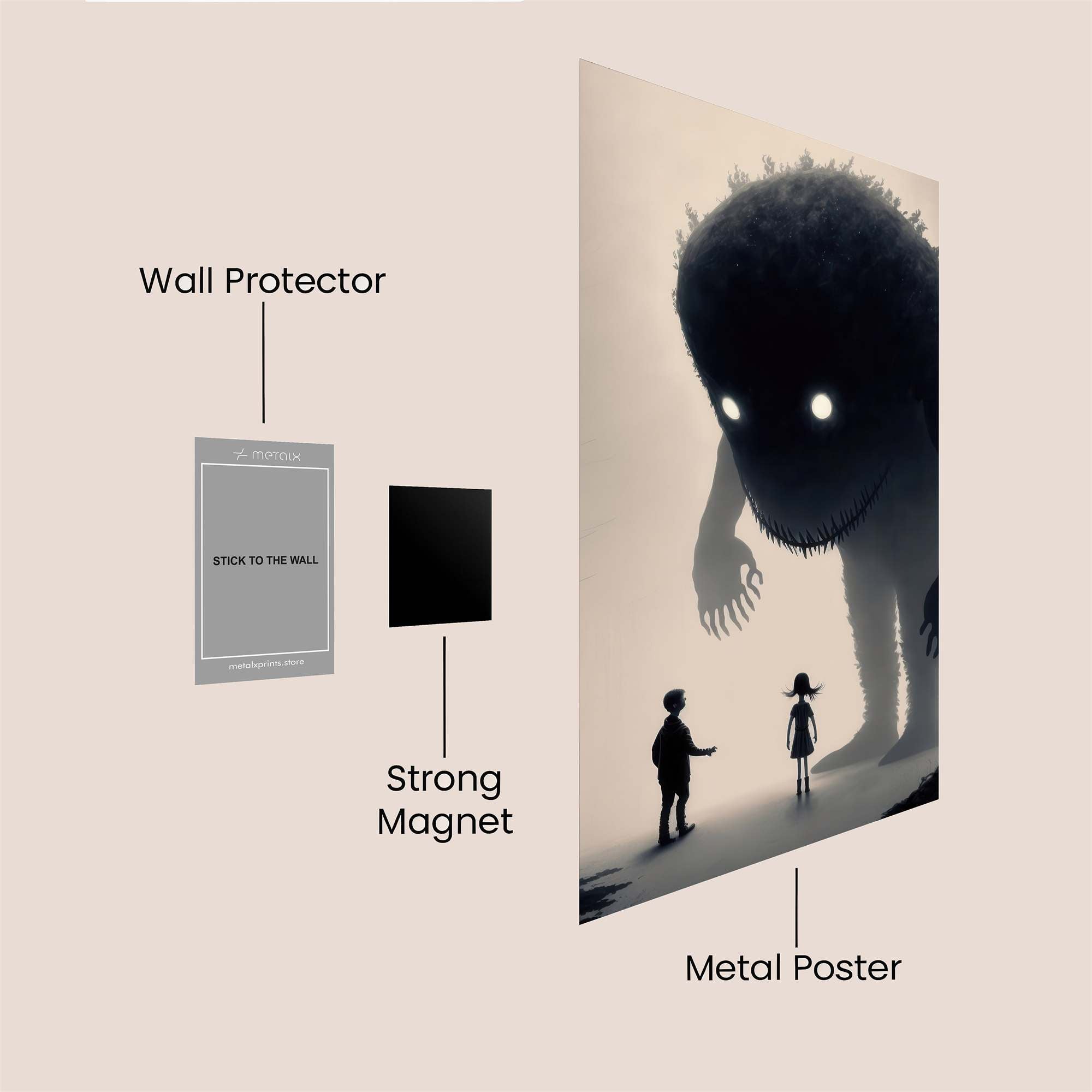 Monster Encounter Safe Wall Magnetic / M