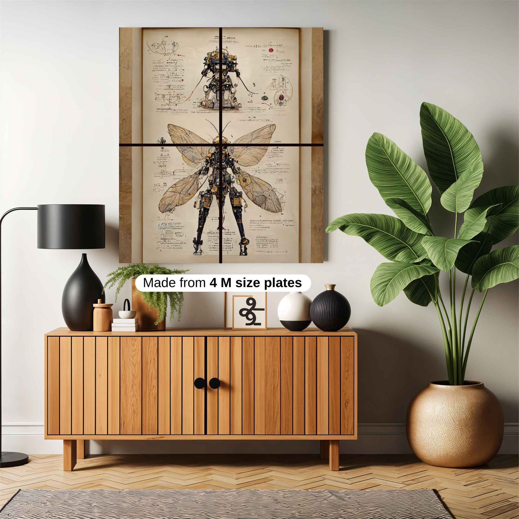 Mechanical Whimsy Safe Wall Magnetic / M