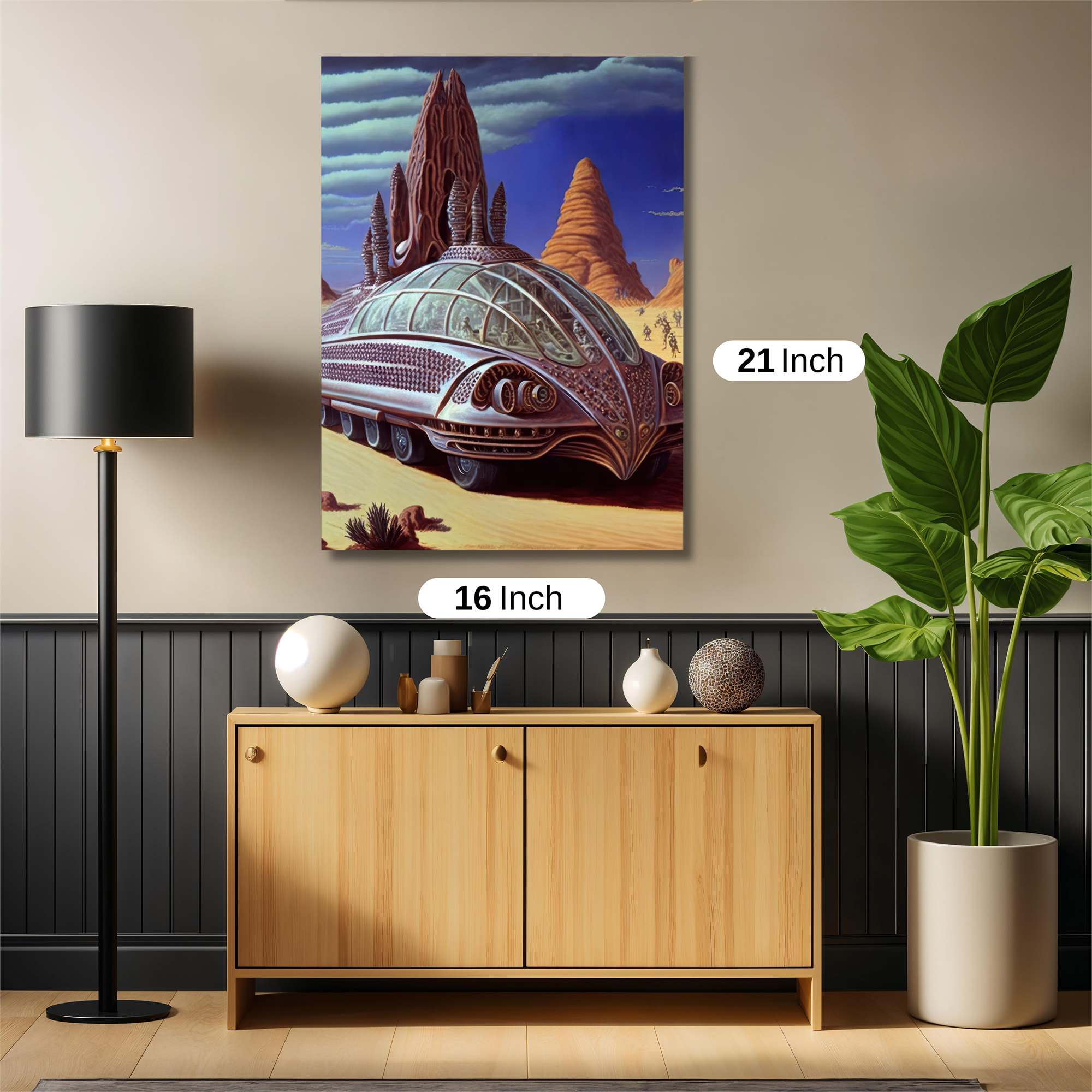 Desert Odyssey Safe Wall Magnetic / M