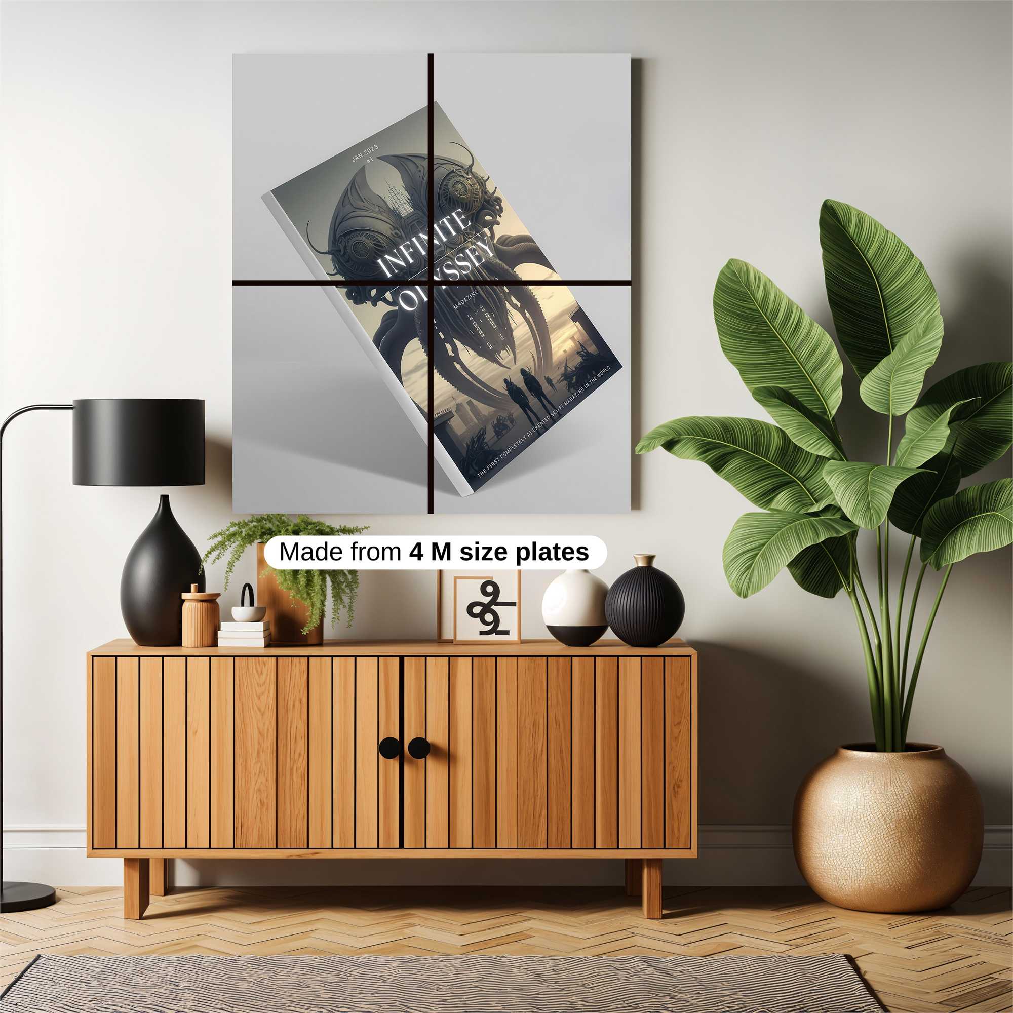 Retro Reverie Safe Wall Magnetic / M
