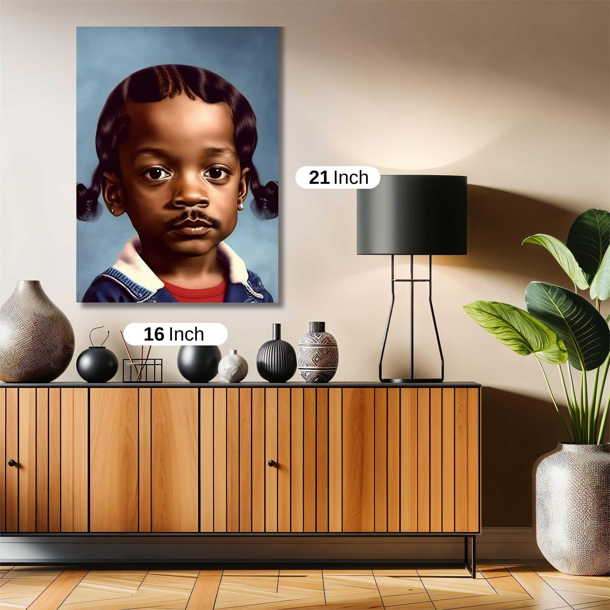 Pigtail Whimsy Safe Wall Magnetic / M