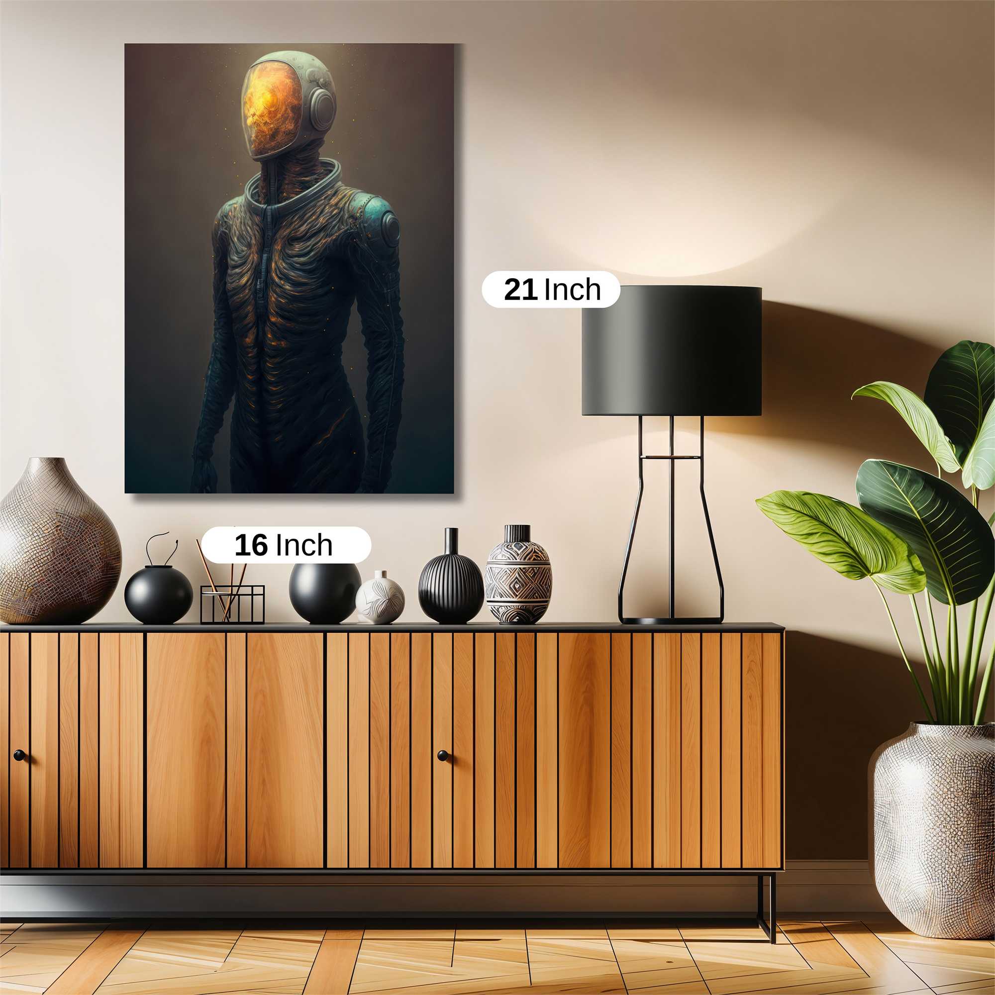 Alien Glow Safe Wall Magnetic / M