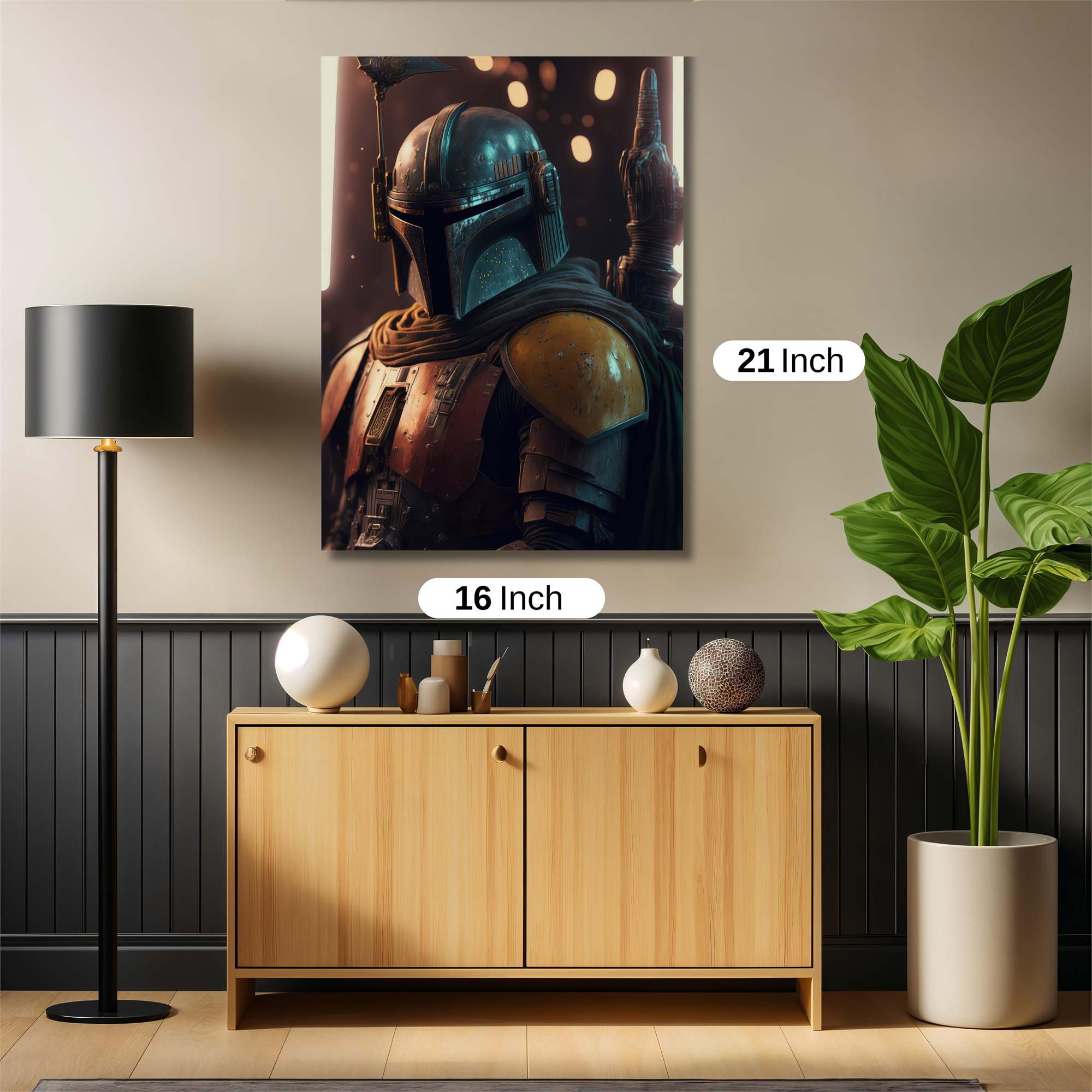 Mando Mysterious Safe Wall Magnetic / M