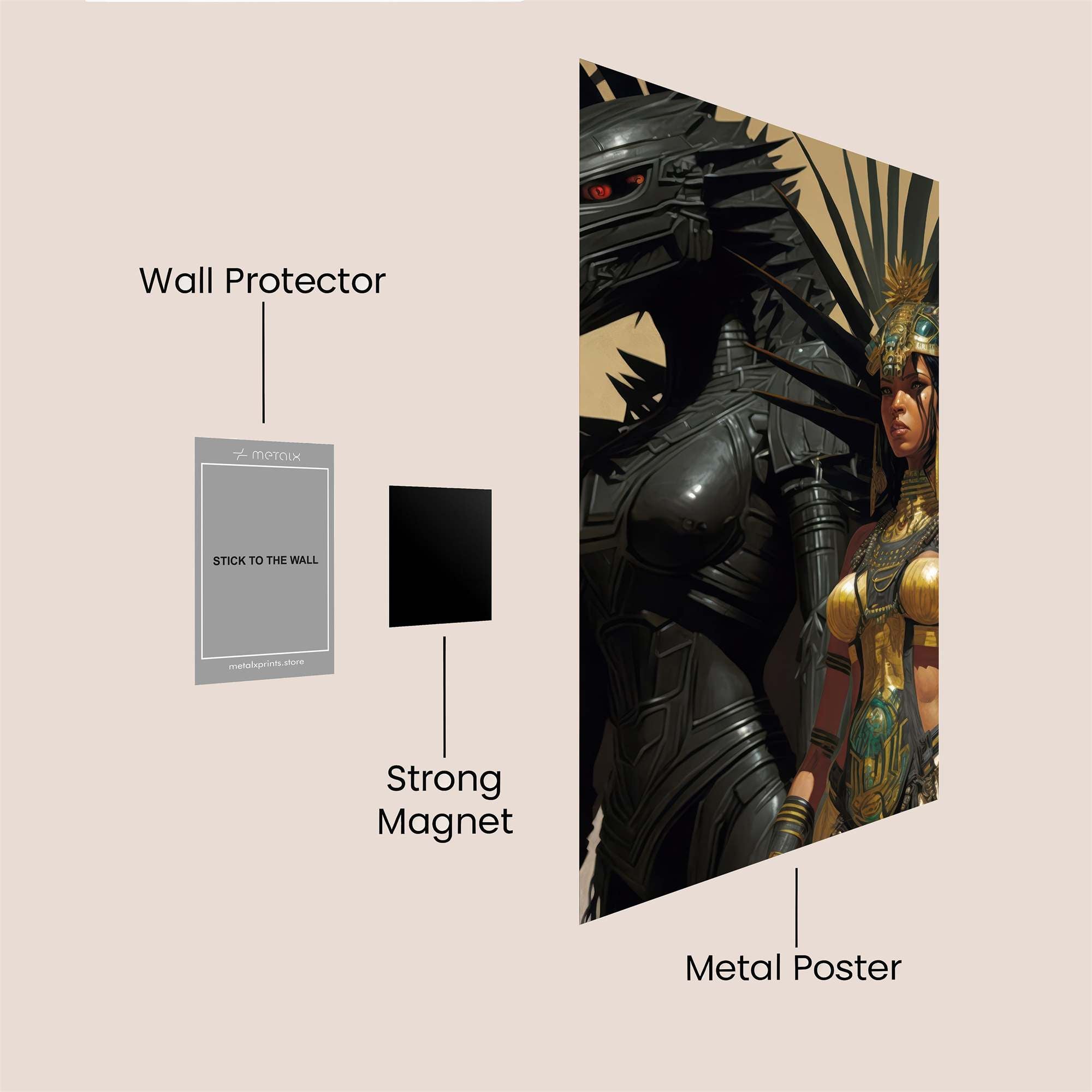 Horus Enigma Safe Wall Magnetic / M