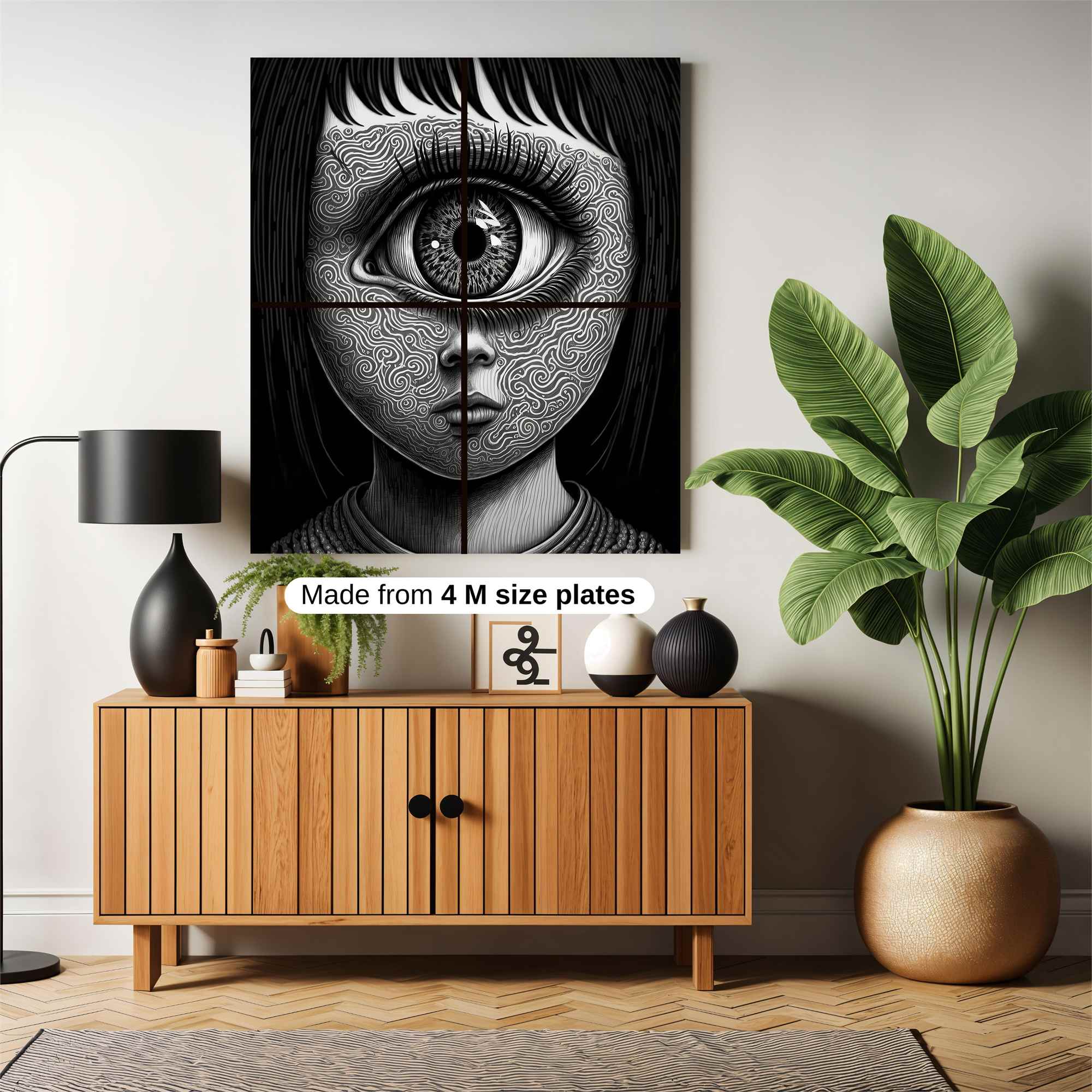 Gaze Enigma Safe Wall Magnetic / M
