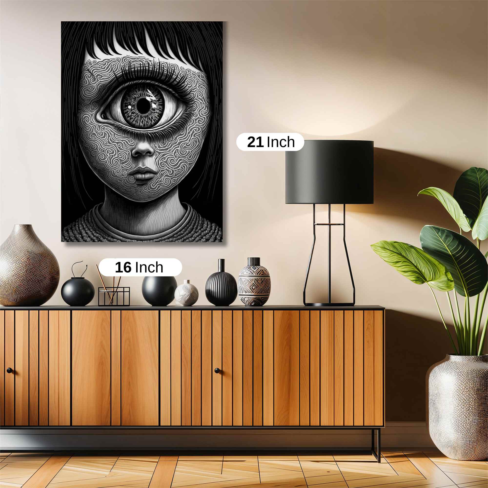 Gaze Enigma Safe Wall Magnetic / M