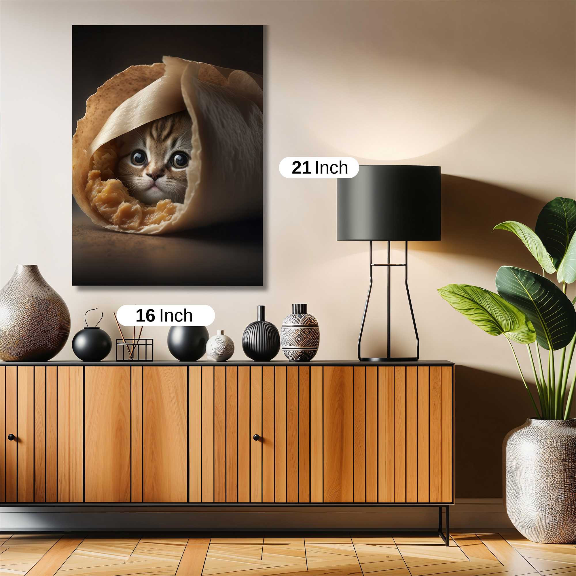 Kitten Cozy Safe Wall Magnetic / M