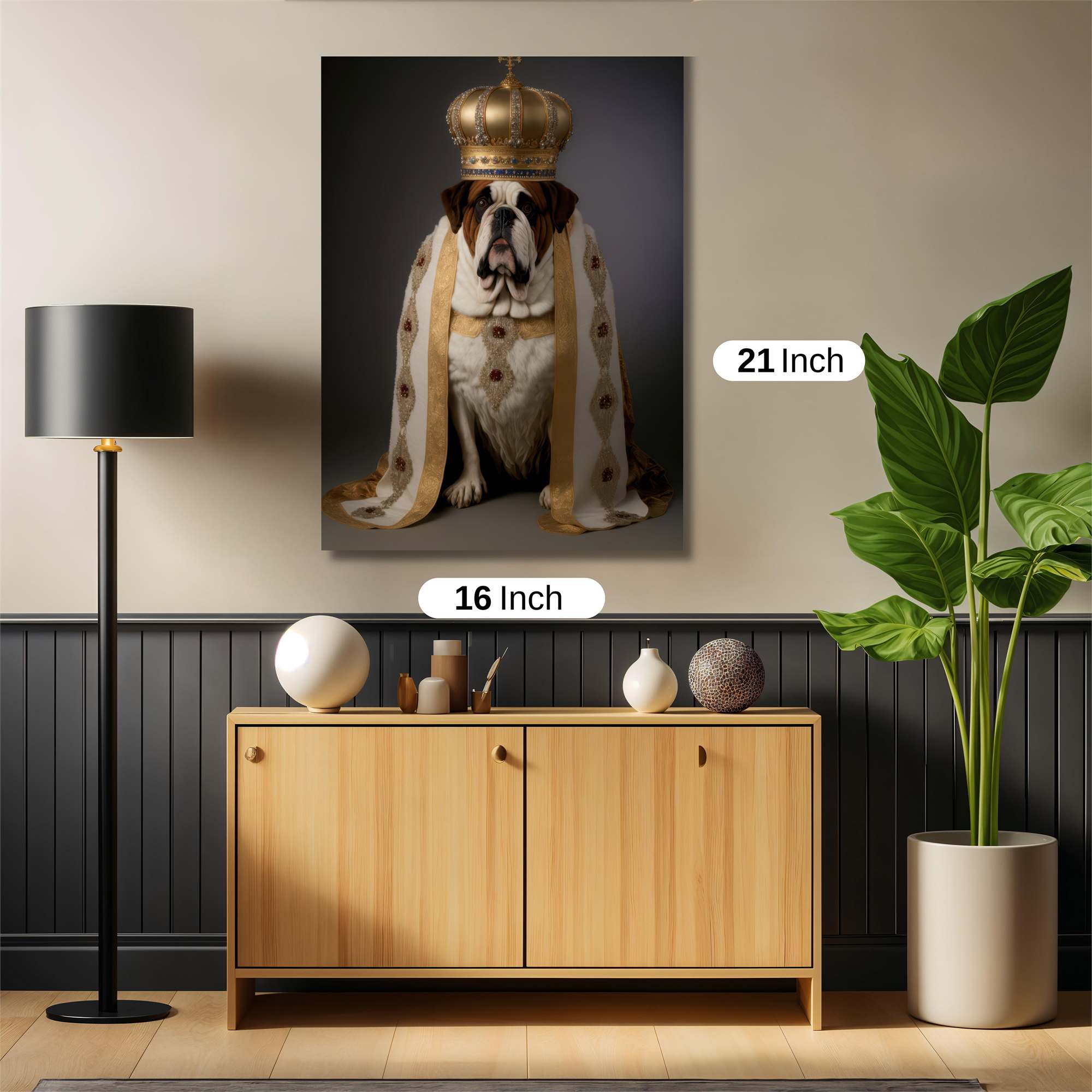 Kingly Bulldog Safe Wall Magnetic / M