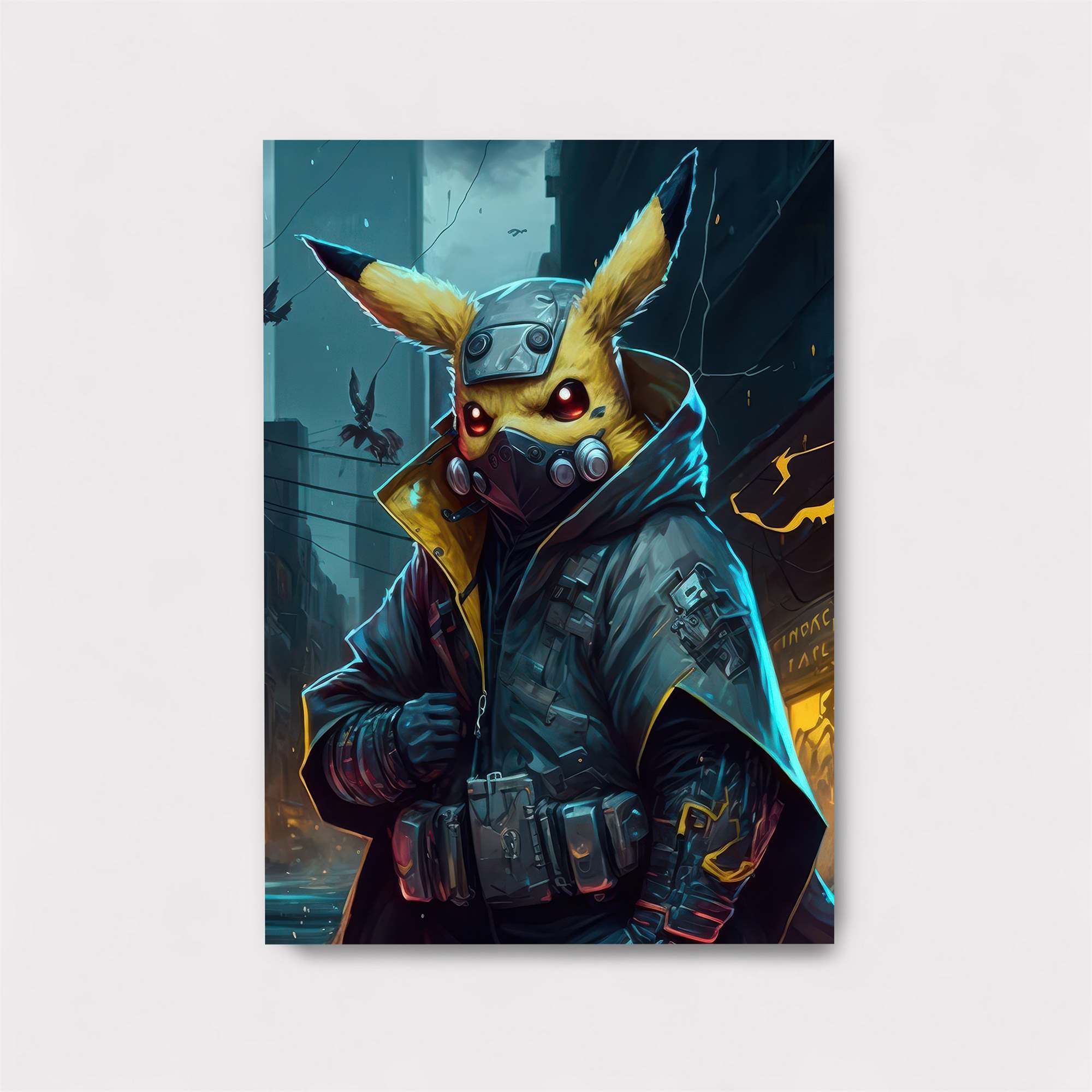 Pikachu Punk Safe Wall Magnetic / M