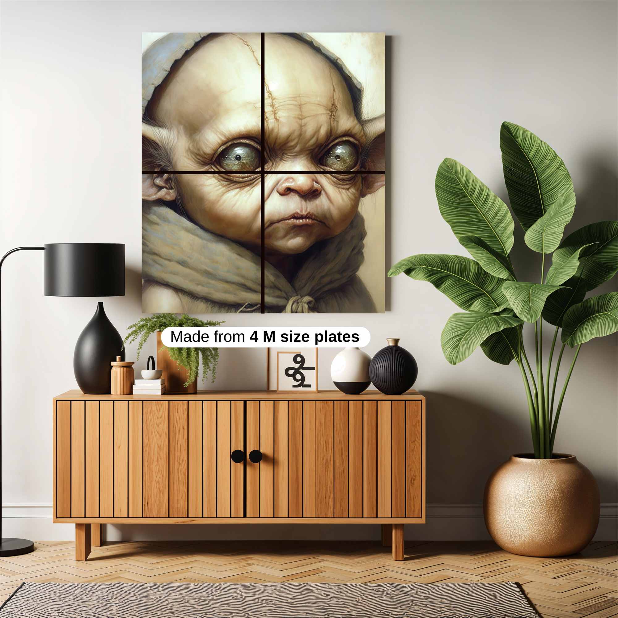 Yoda Enigmatic Safe Wall Magnetic / M