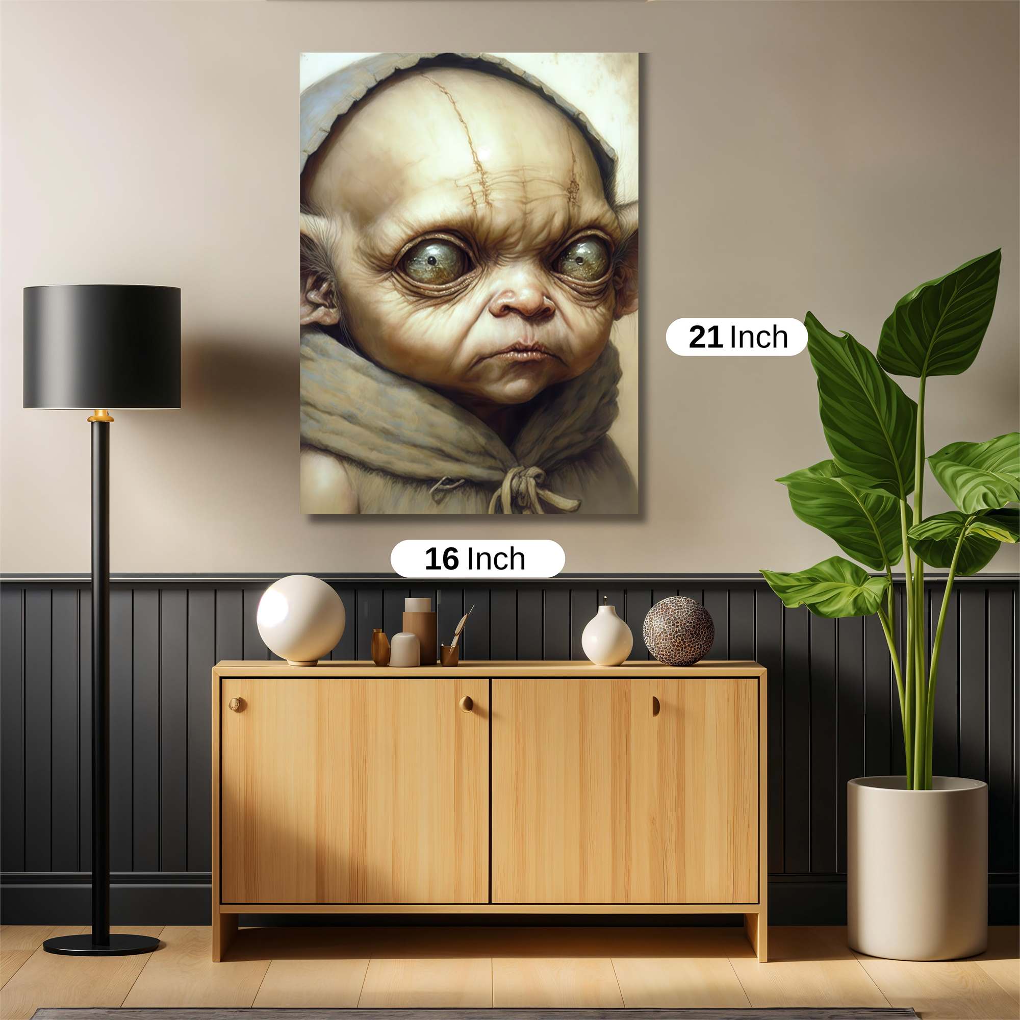 Yoda Enigmatic Safe Wall Magnetic / M