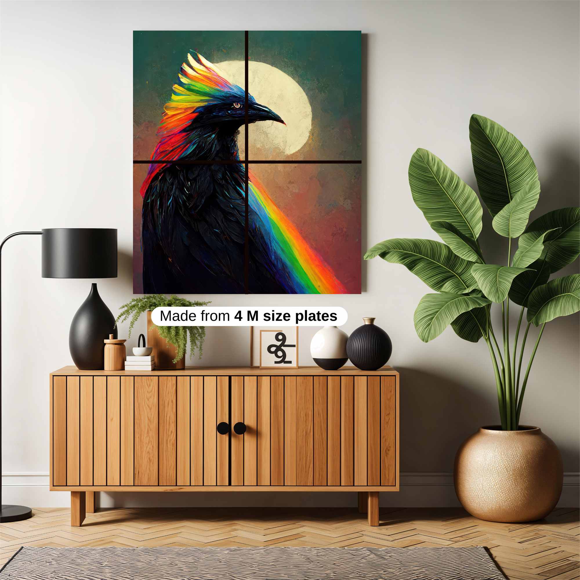 Raven Radiance Safe Wall Magnetic / M