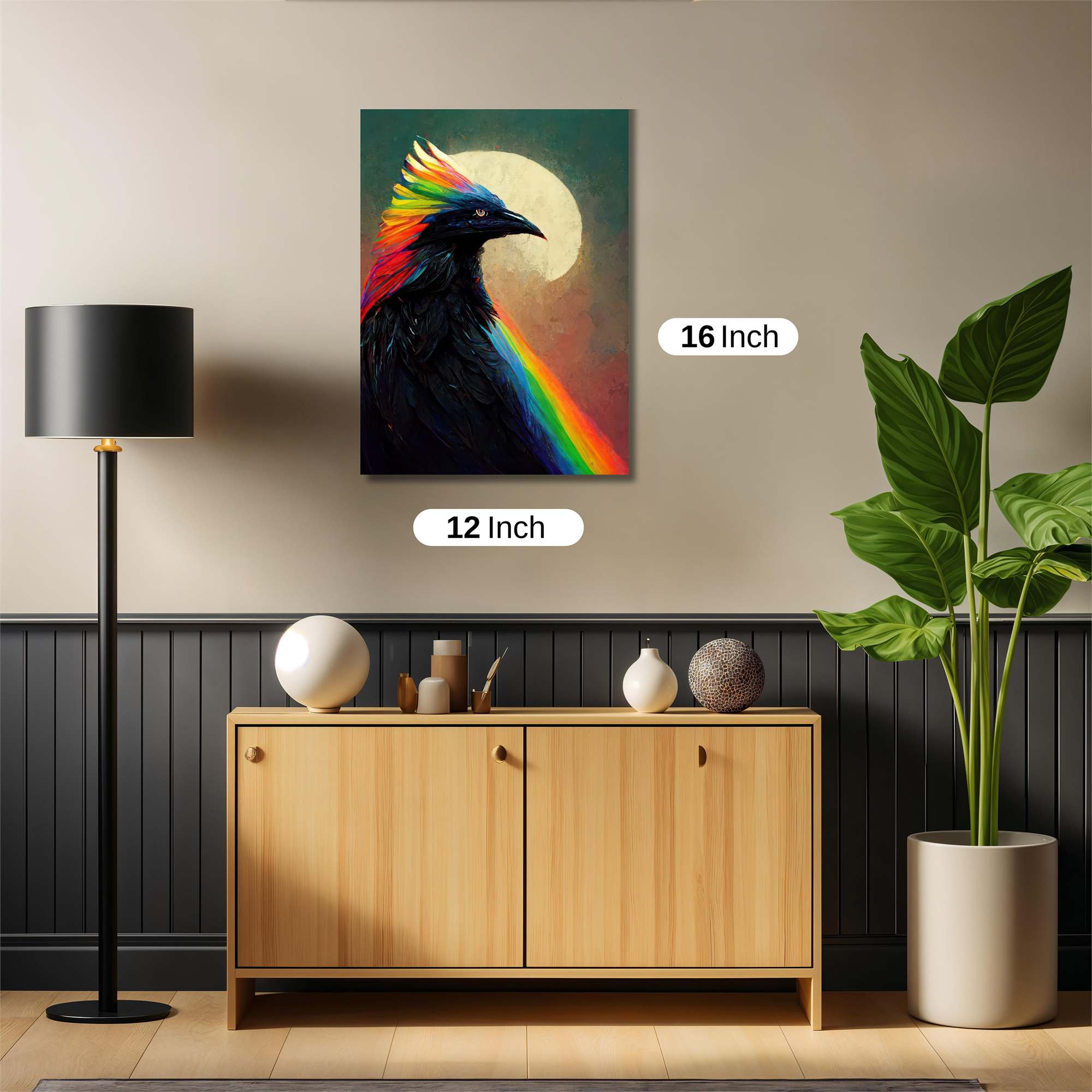 Raven Radiance Safe Wall Magnetic / M
