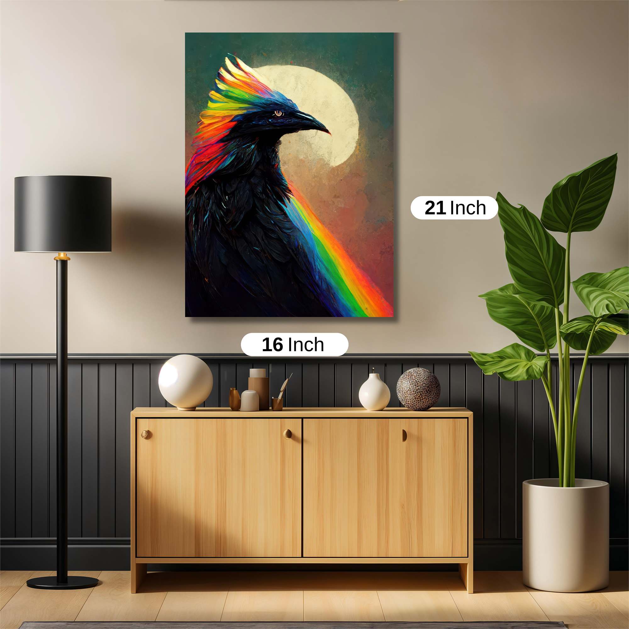 Raven Radiance Safe Wall Magnetic / M