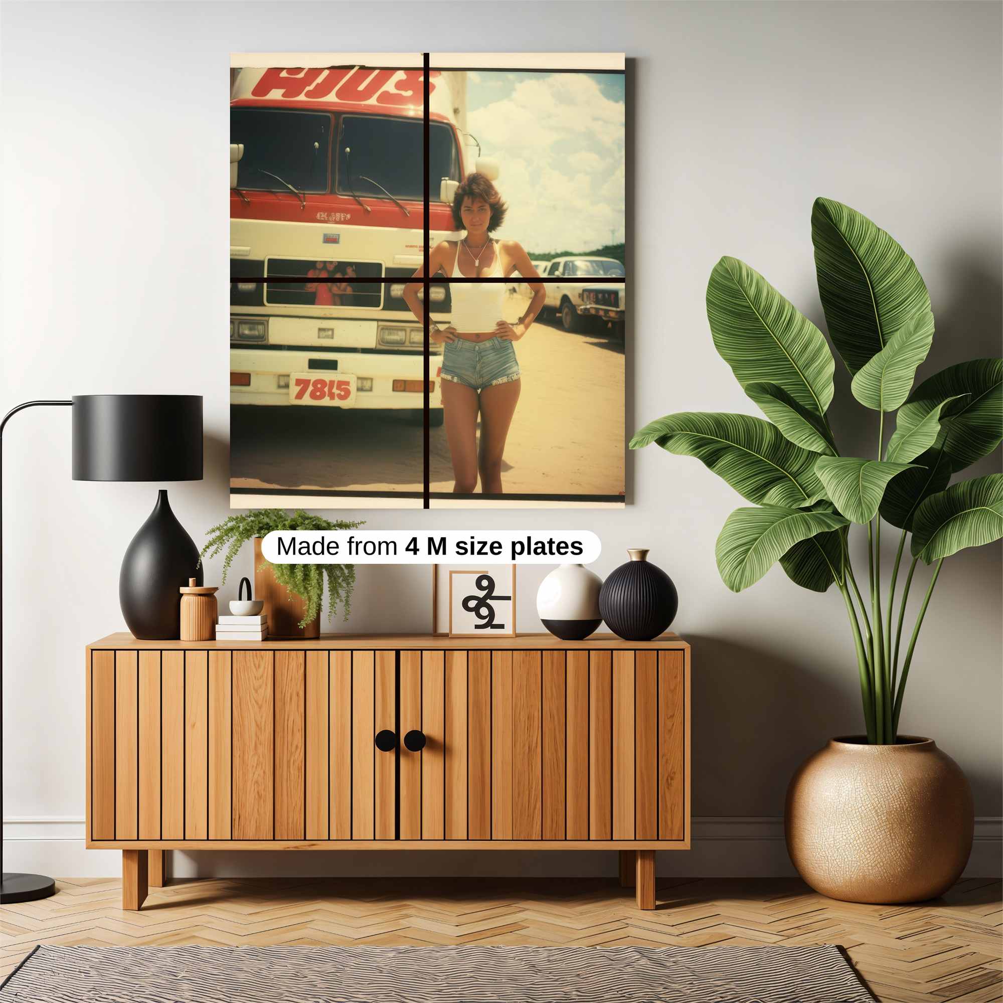 Trucker Vibe Safe Wall Magnetic / M