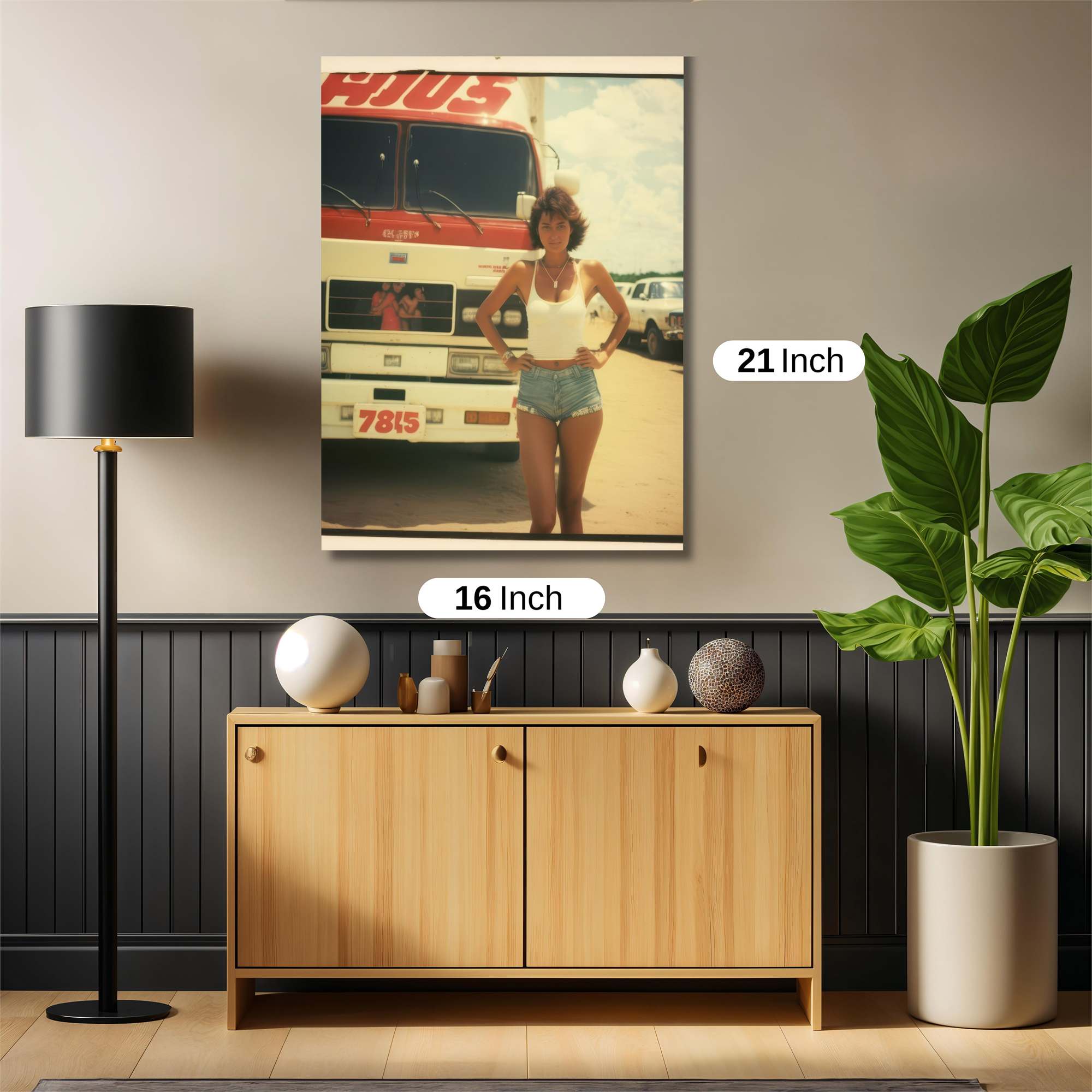 Trucker Vibe Safe Wall Magnetic / M