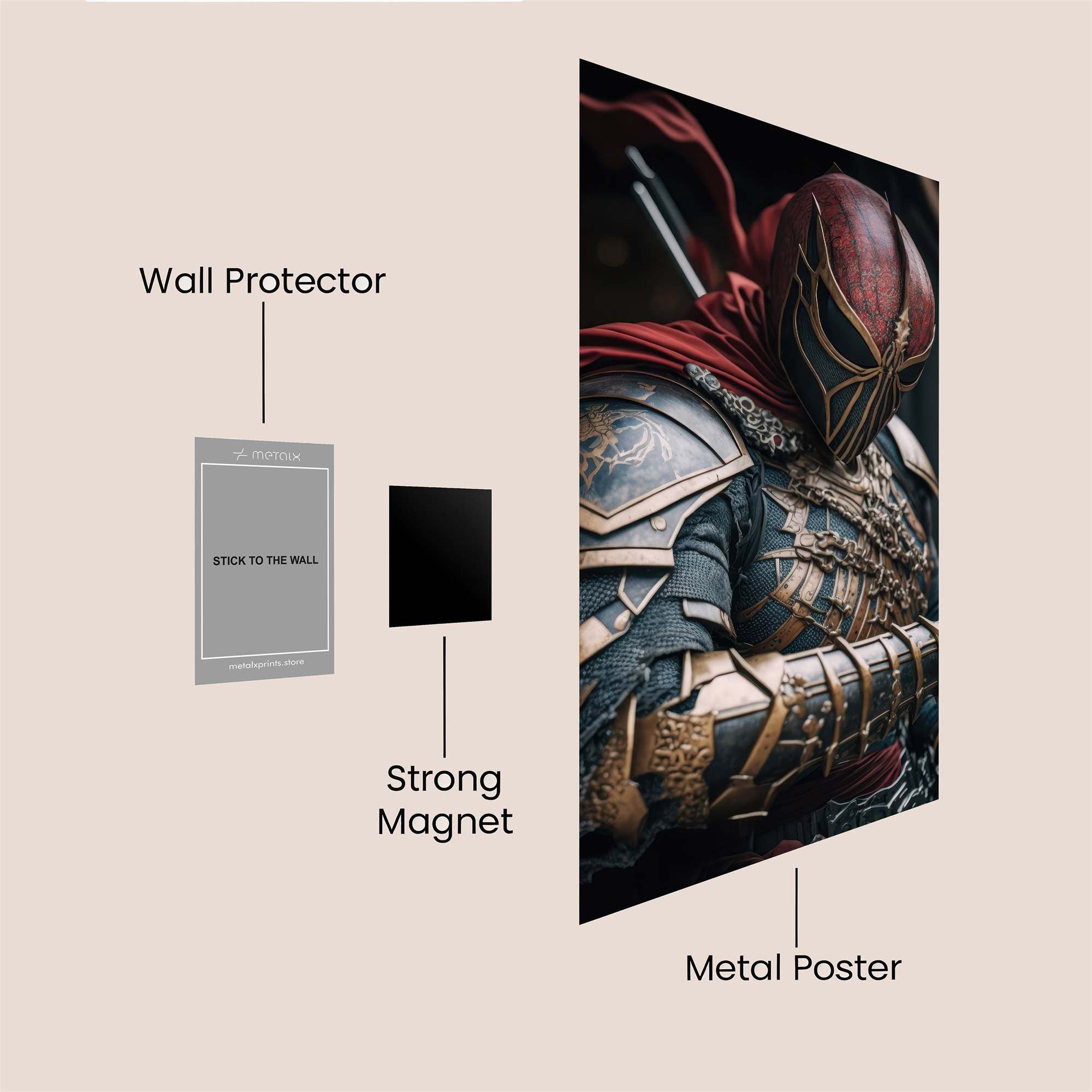 Redemption Knight Safe Wall Magnetic / M