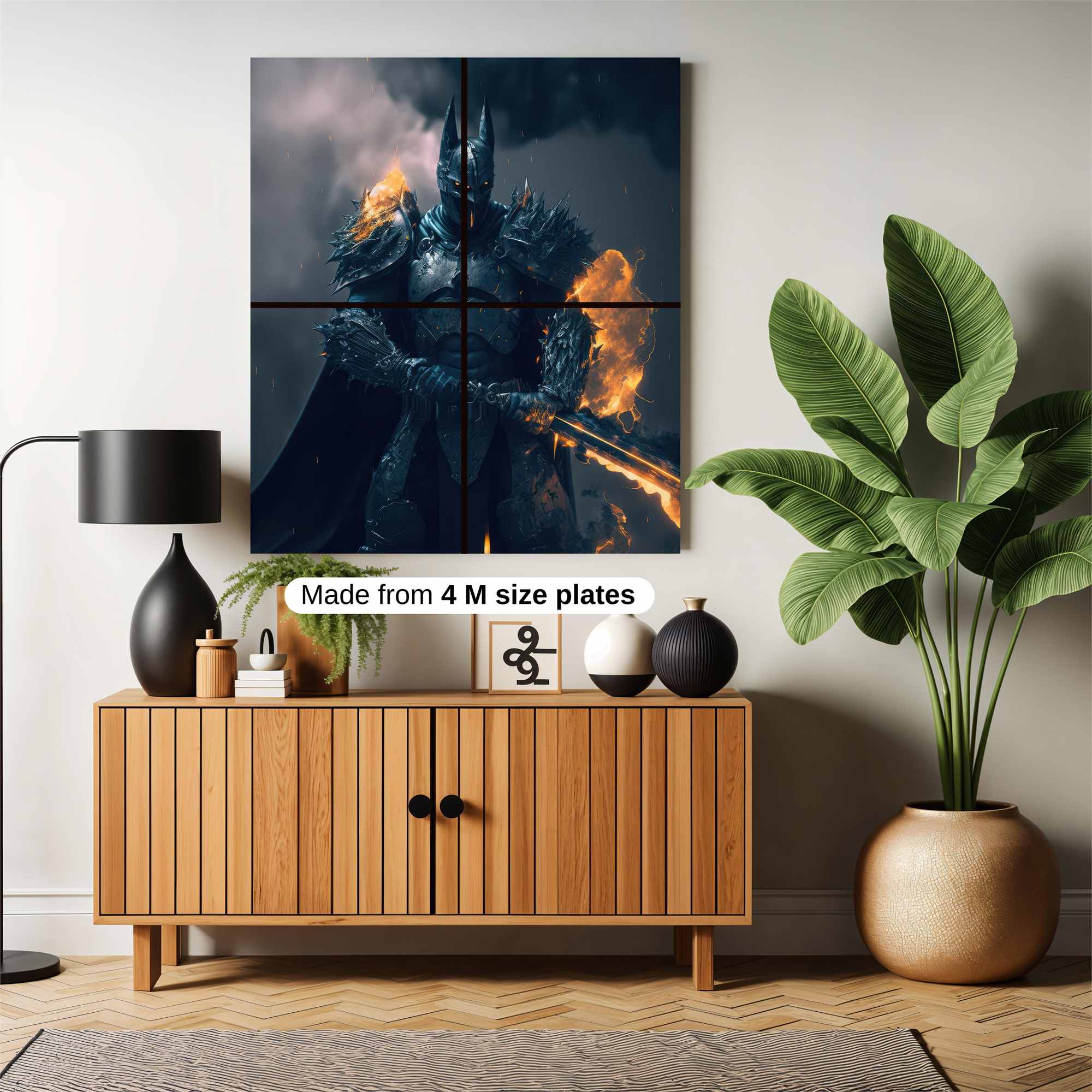 Batman Inferno Safe Wall Magnetic / M