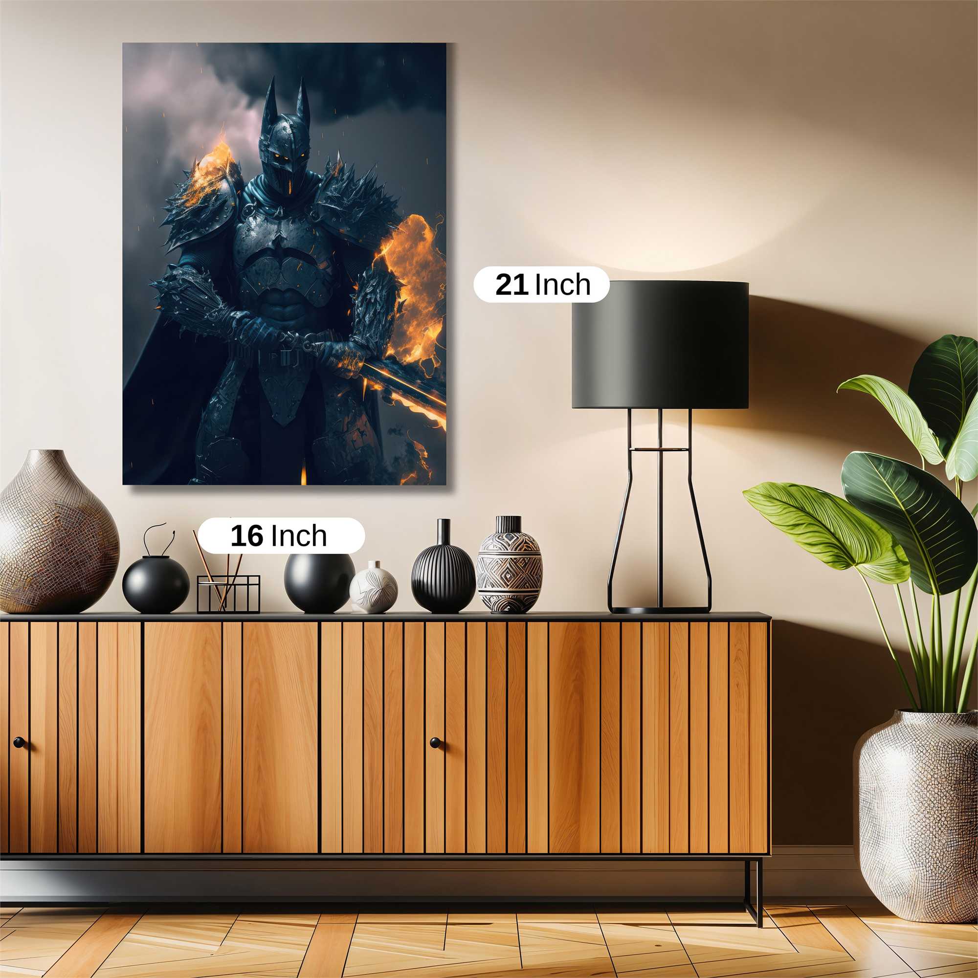 Batman Inferno Safe Wall Magnetic / M