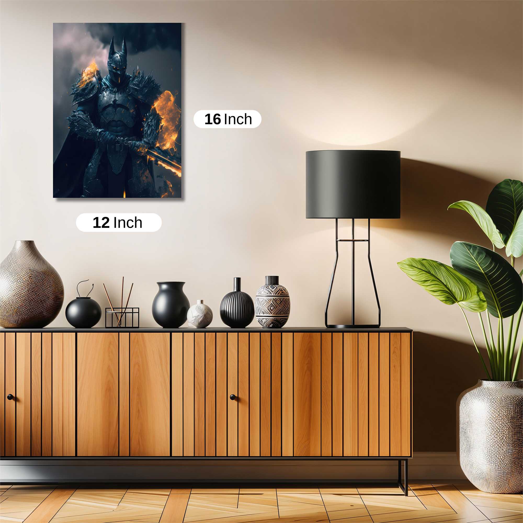 Batman Inferno Safe Wall Magnetic / M