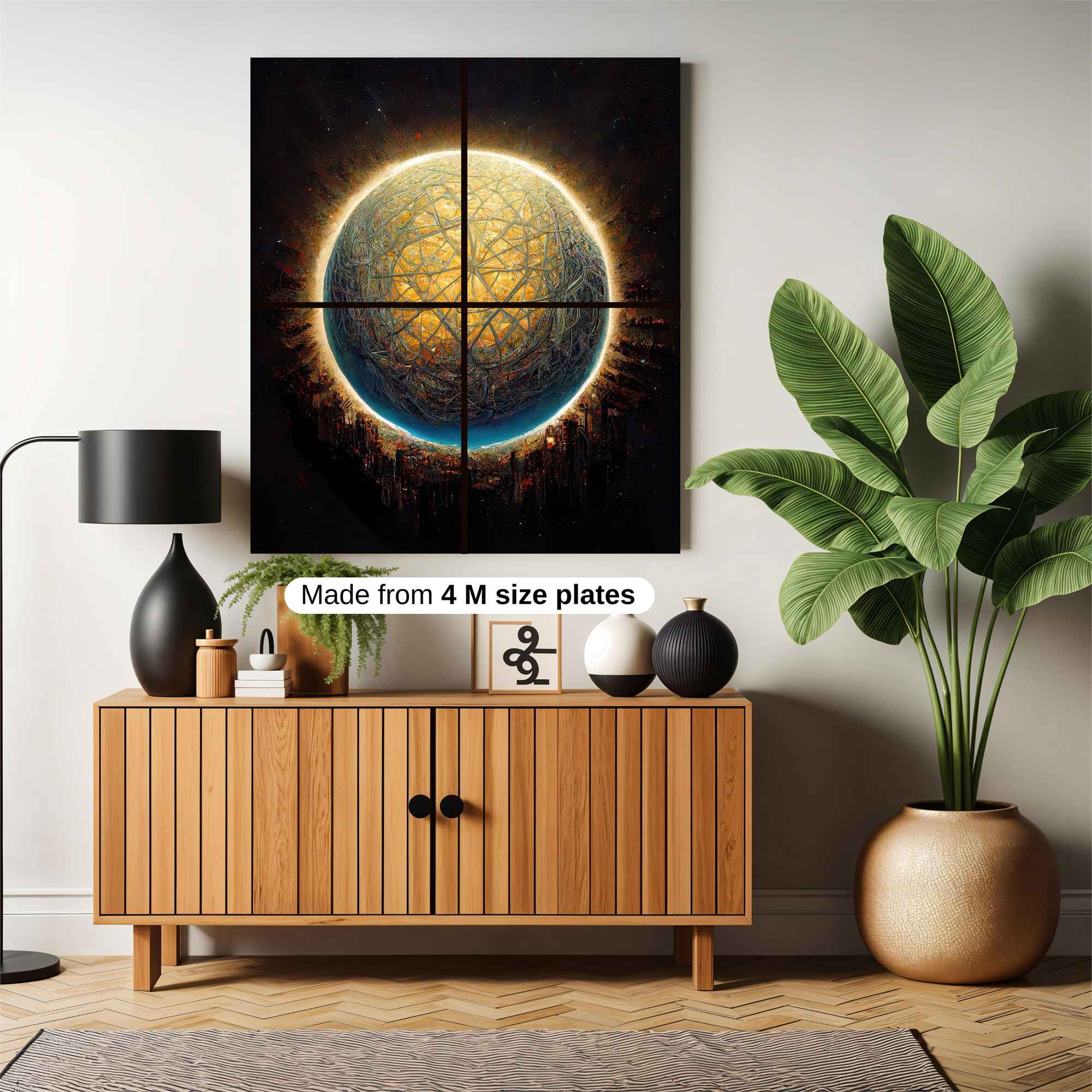 Golden Enigma Safe Wall Magnetic / M