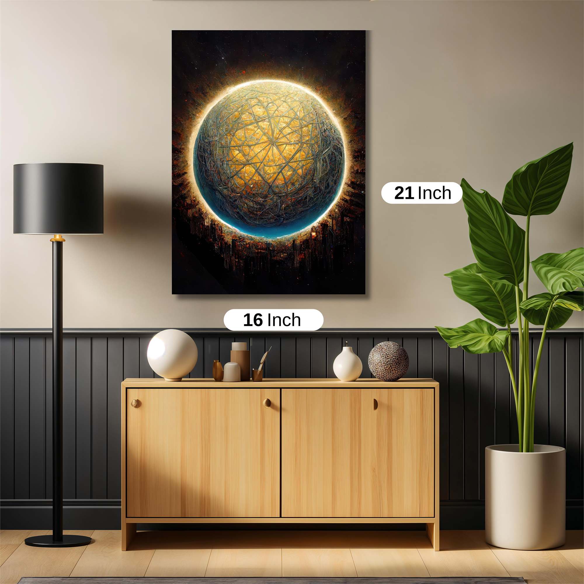 Golden Enigma Safe Wall Magnetic / M
