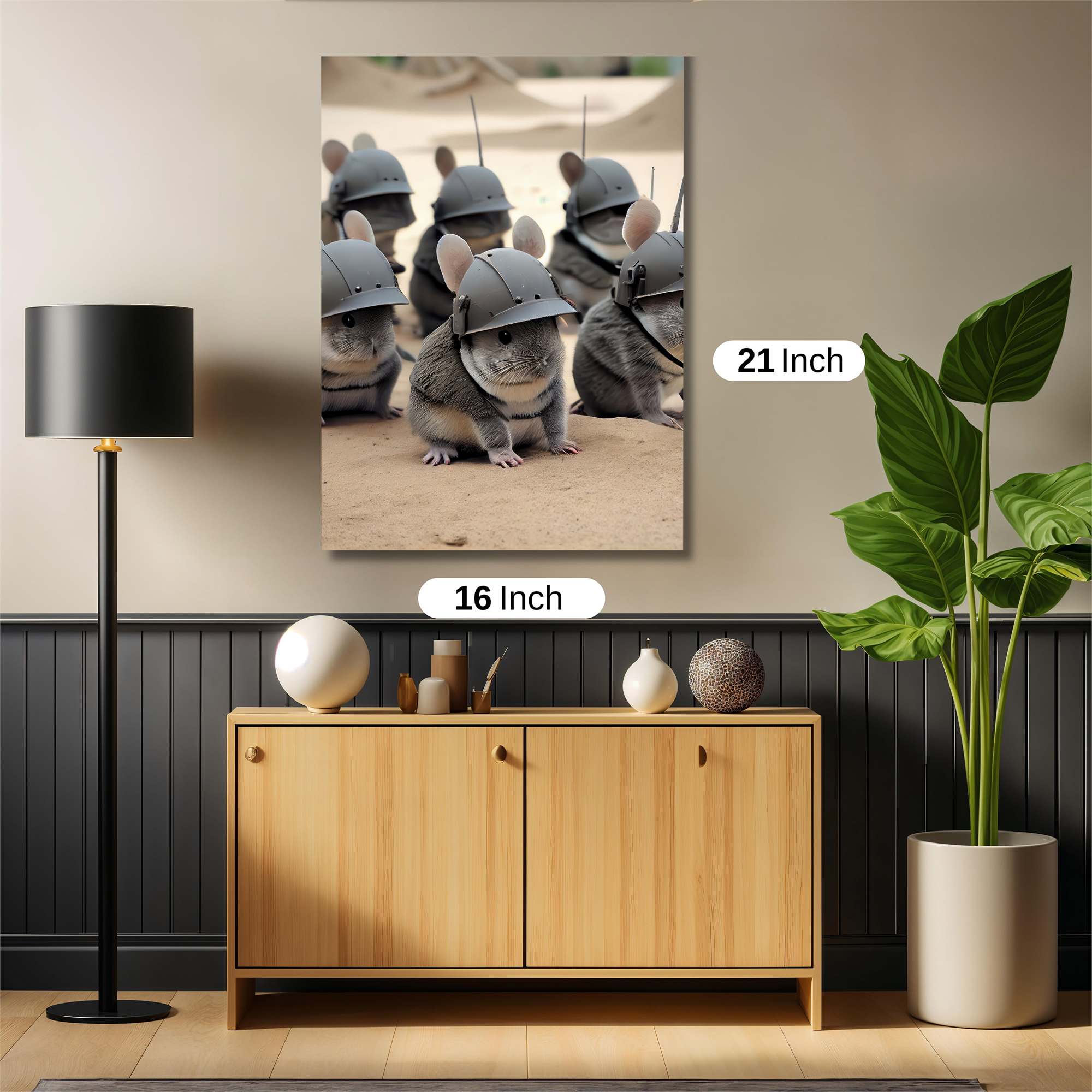 Chinchilla Commandos Safe Wall Magnetic / M