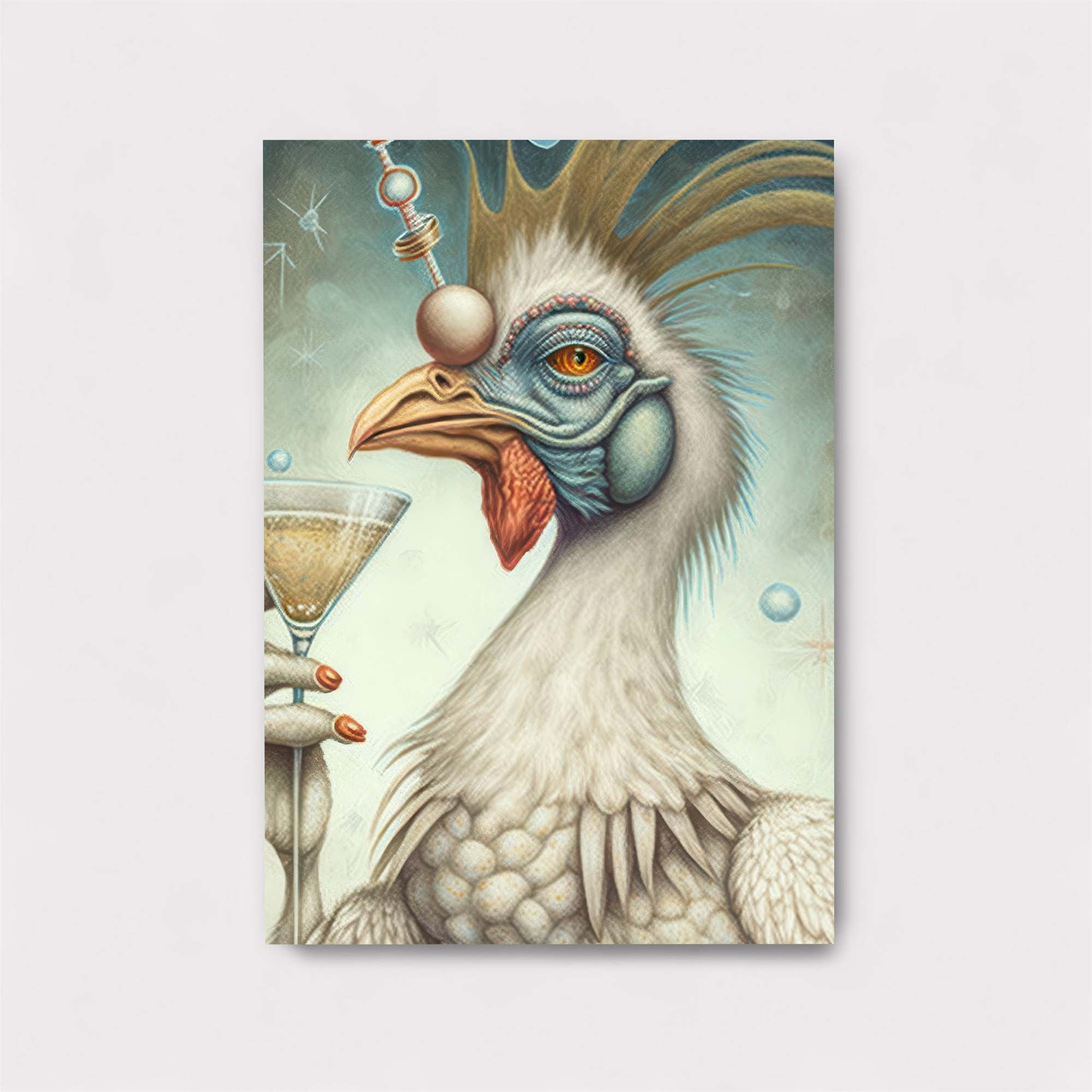 Rooster Revelry Safe Wall Magnetic / M