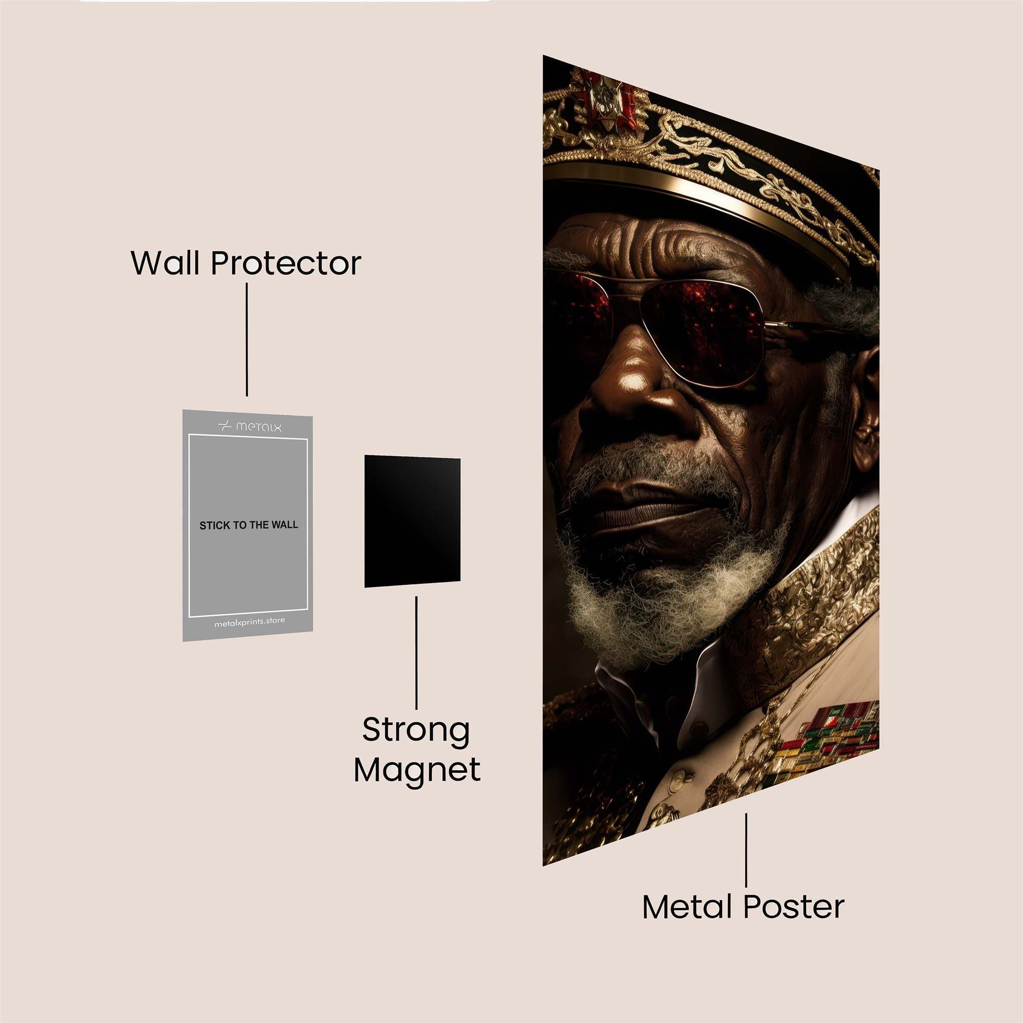 Haile Regal Safe Wall Magnetic / M