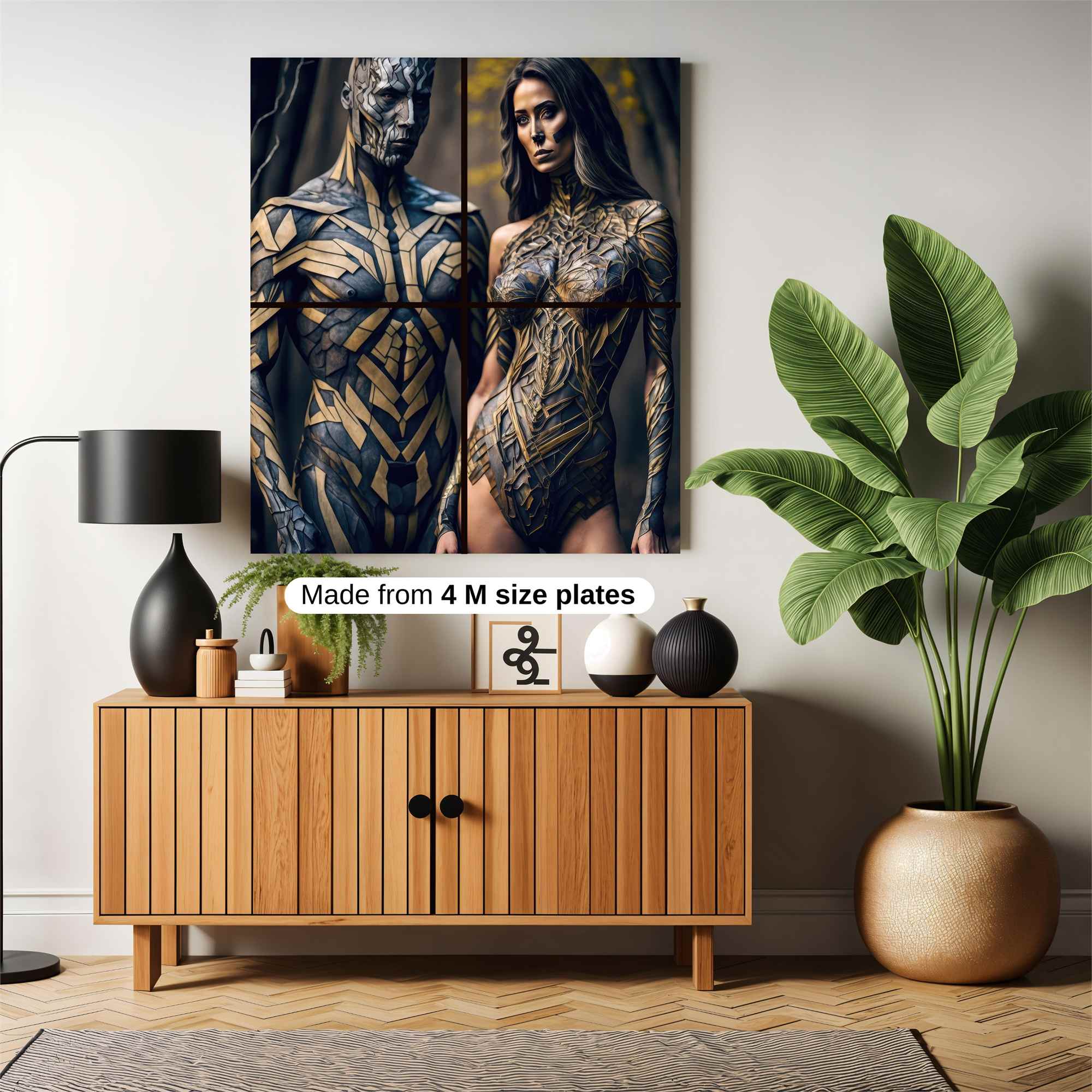 Alien Elegance Safe Wall Magnetic / M
