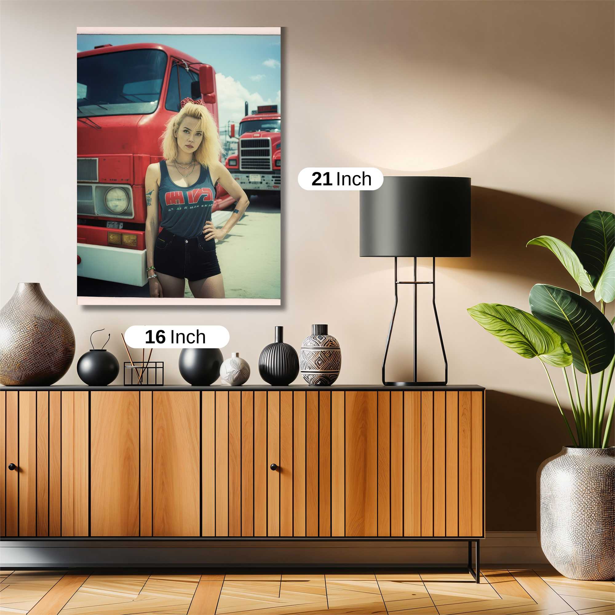 Truck Rebel Safe Wall Magnetic / M