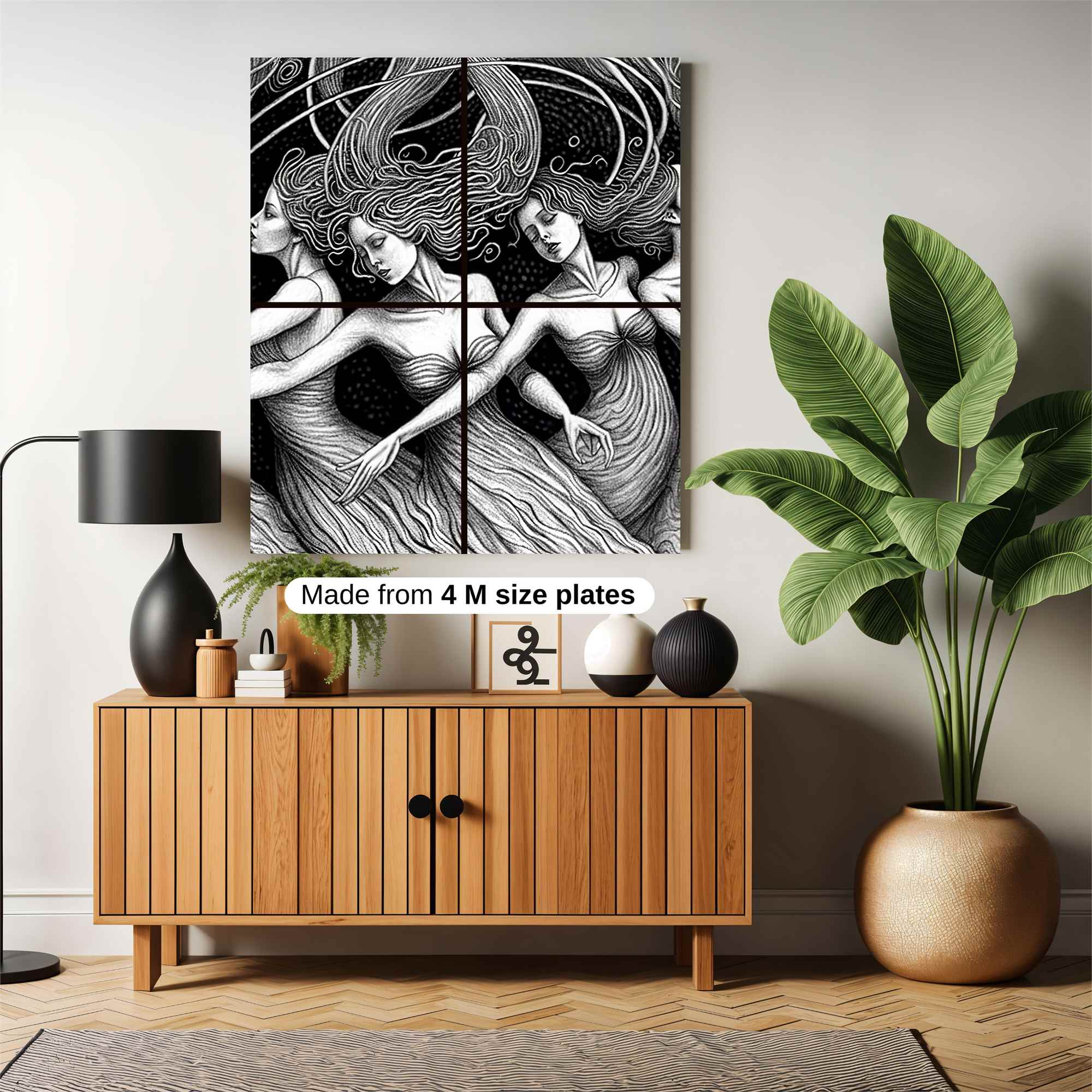 Sirens Enchanting Safe Wall Magnetic / M