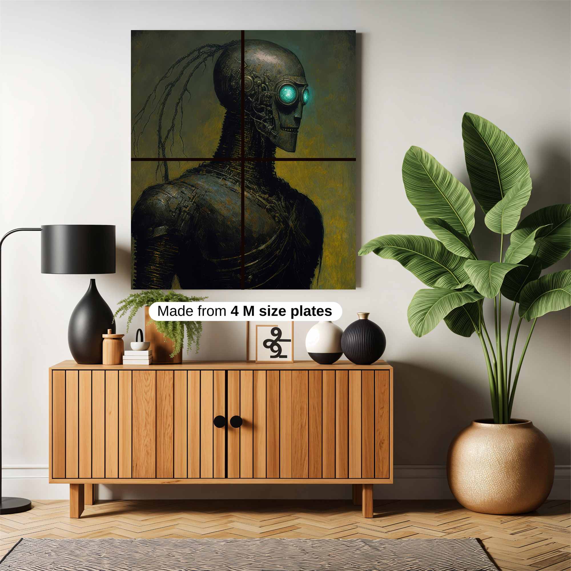 Robot Despair Safe Wall Magnetic / M