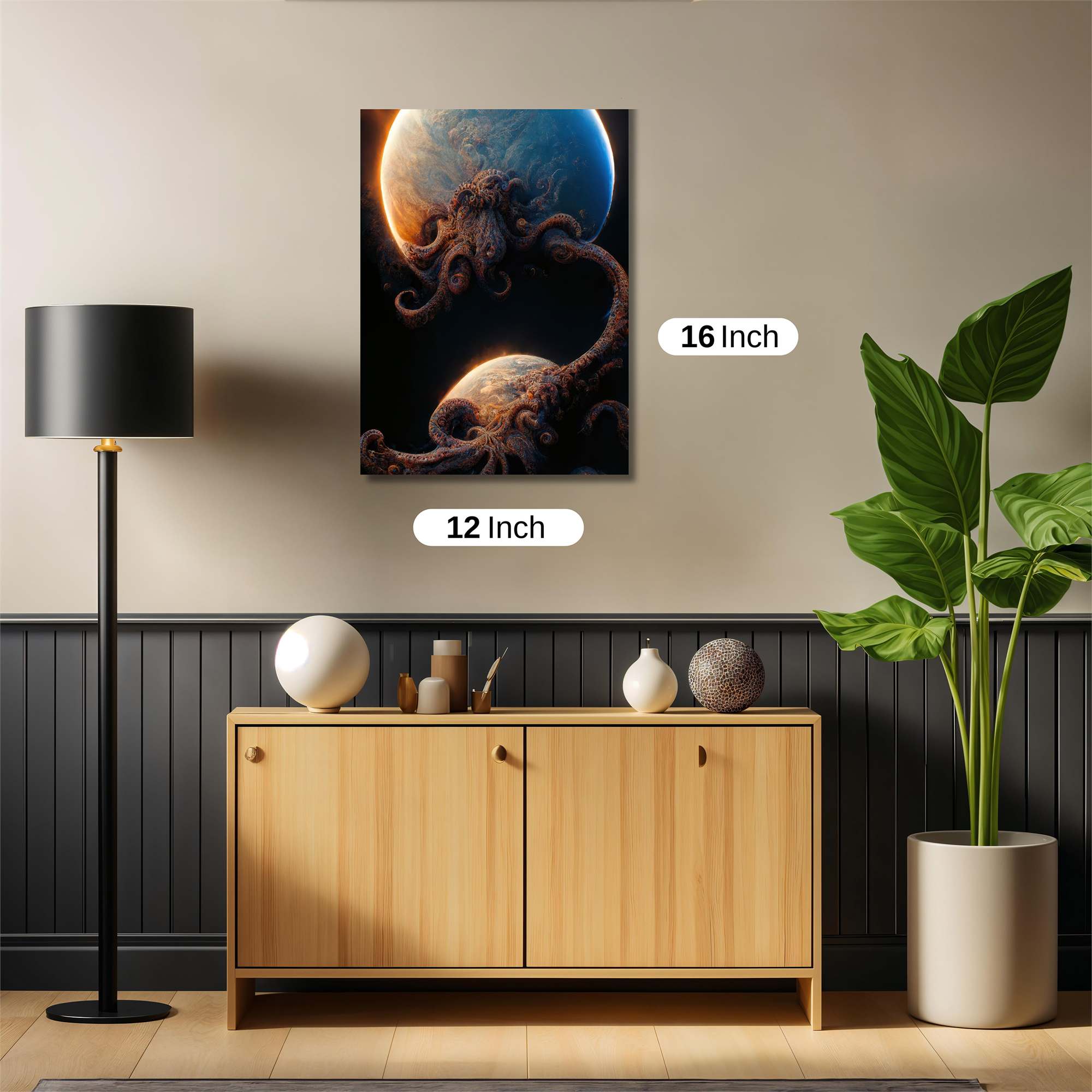 Cthulhu Cosmic Safe Wall Magnetic / M