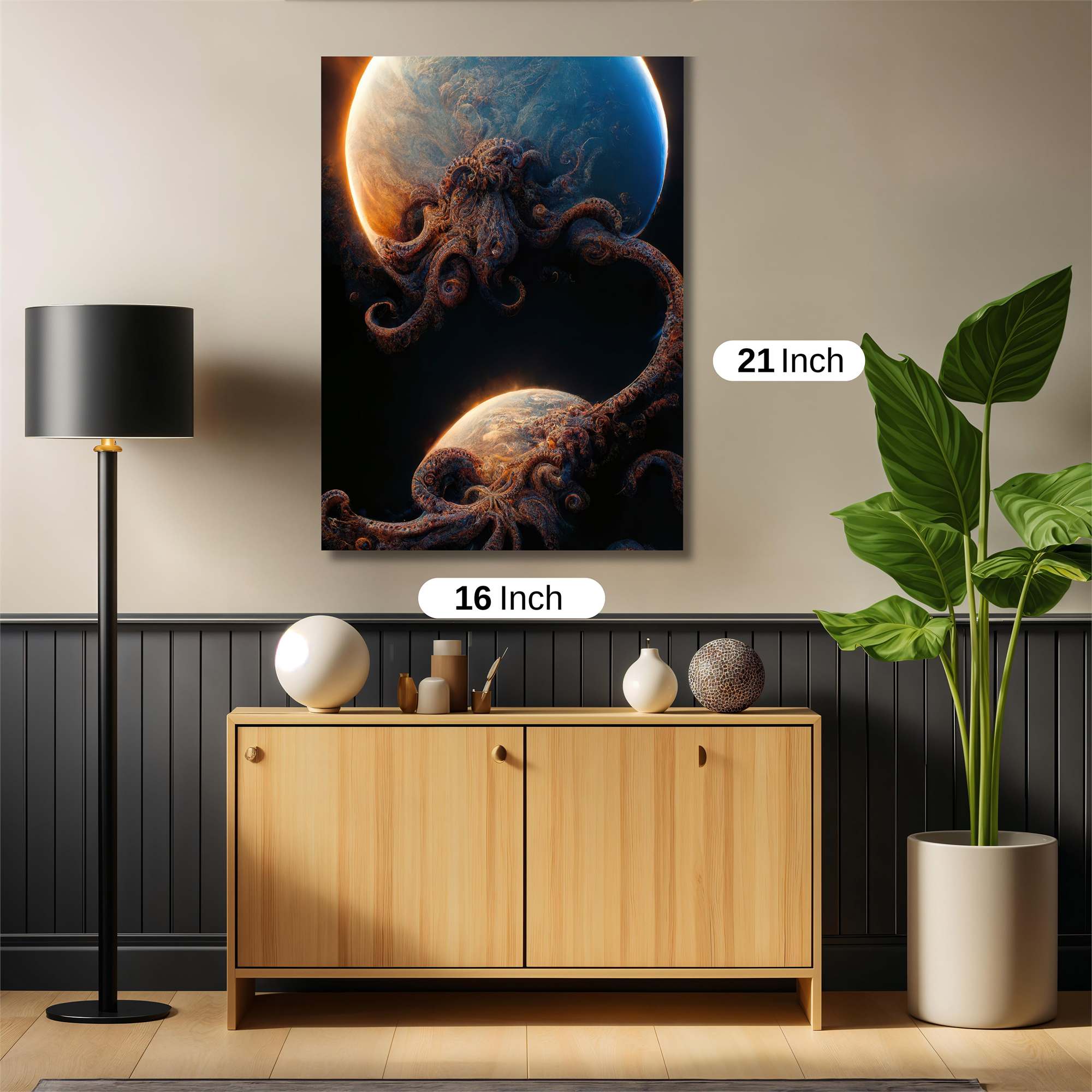 Cthulhu Cosmic Safe Wall Magnetic / M