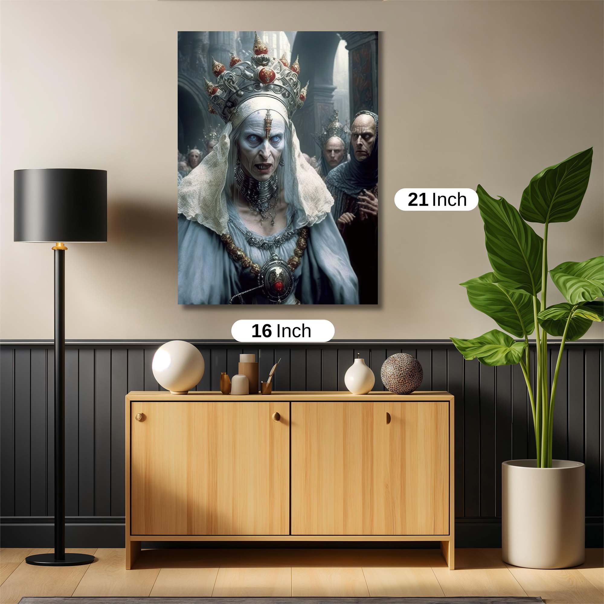 White Witch Safe Wall Magnetic / M