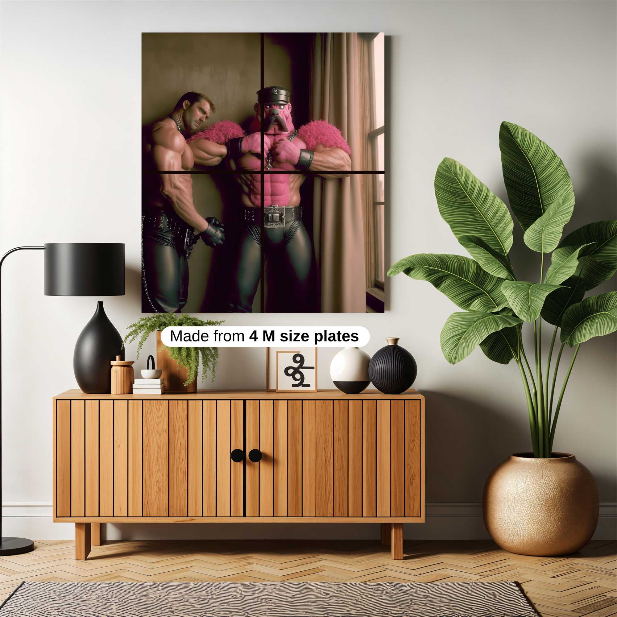 Pink Dominance Safe Wall Magnetic / M