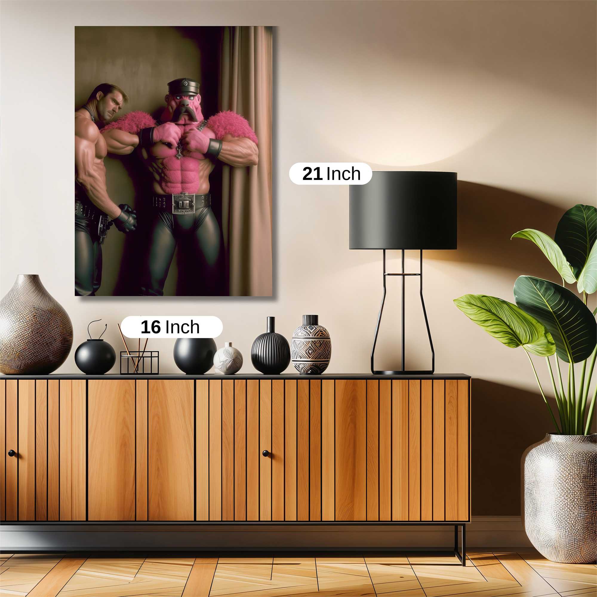 Pink Dominance Safe Wall Magnetic / M