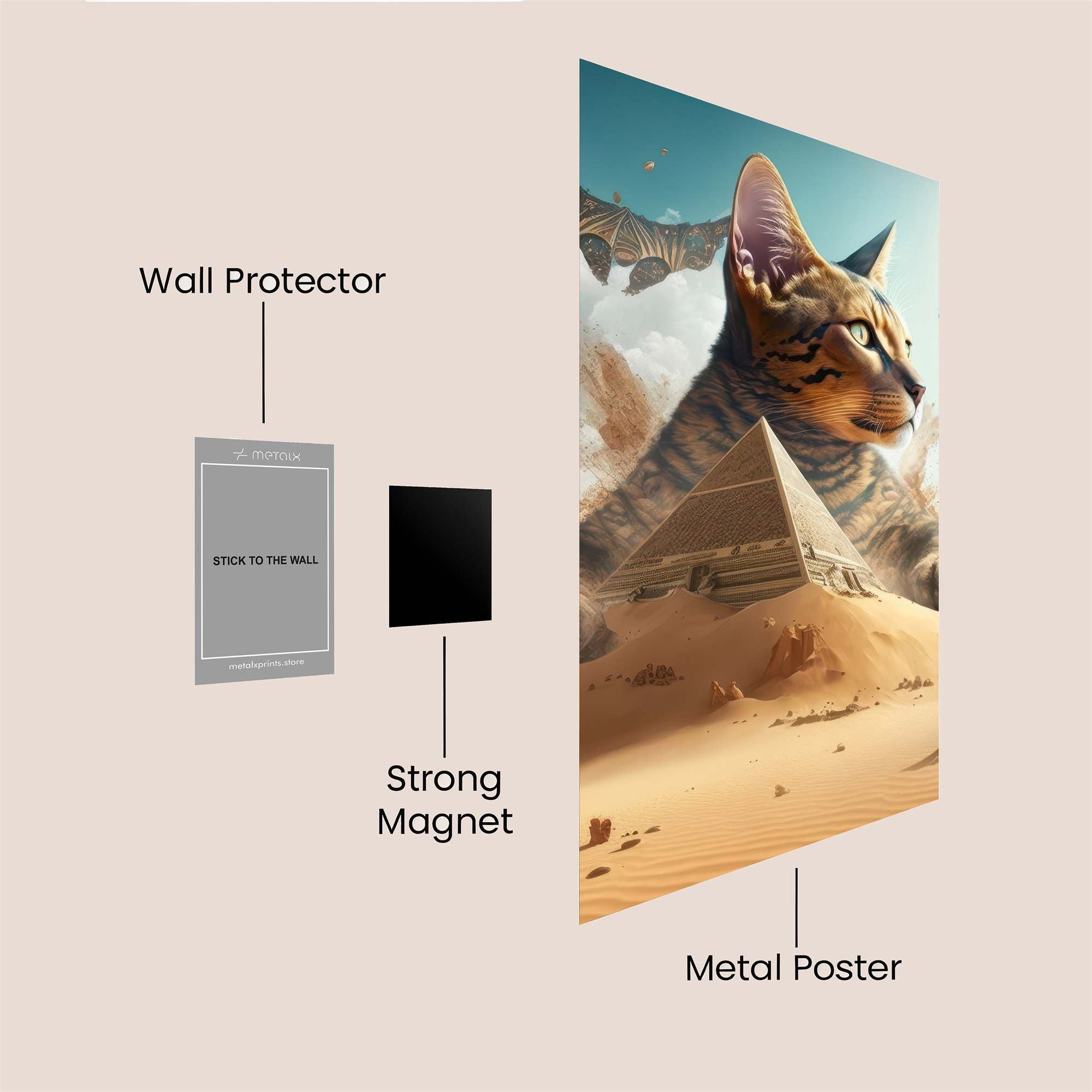 Sphinx Majestic Safe Wall Magnetic / M