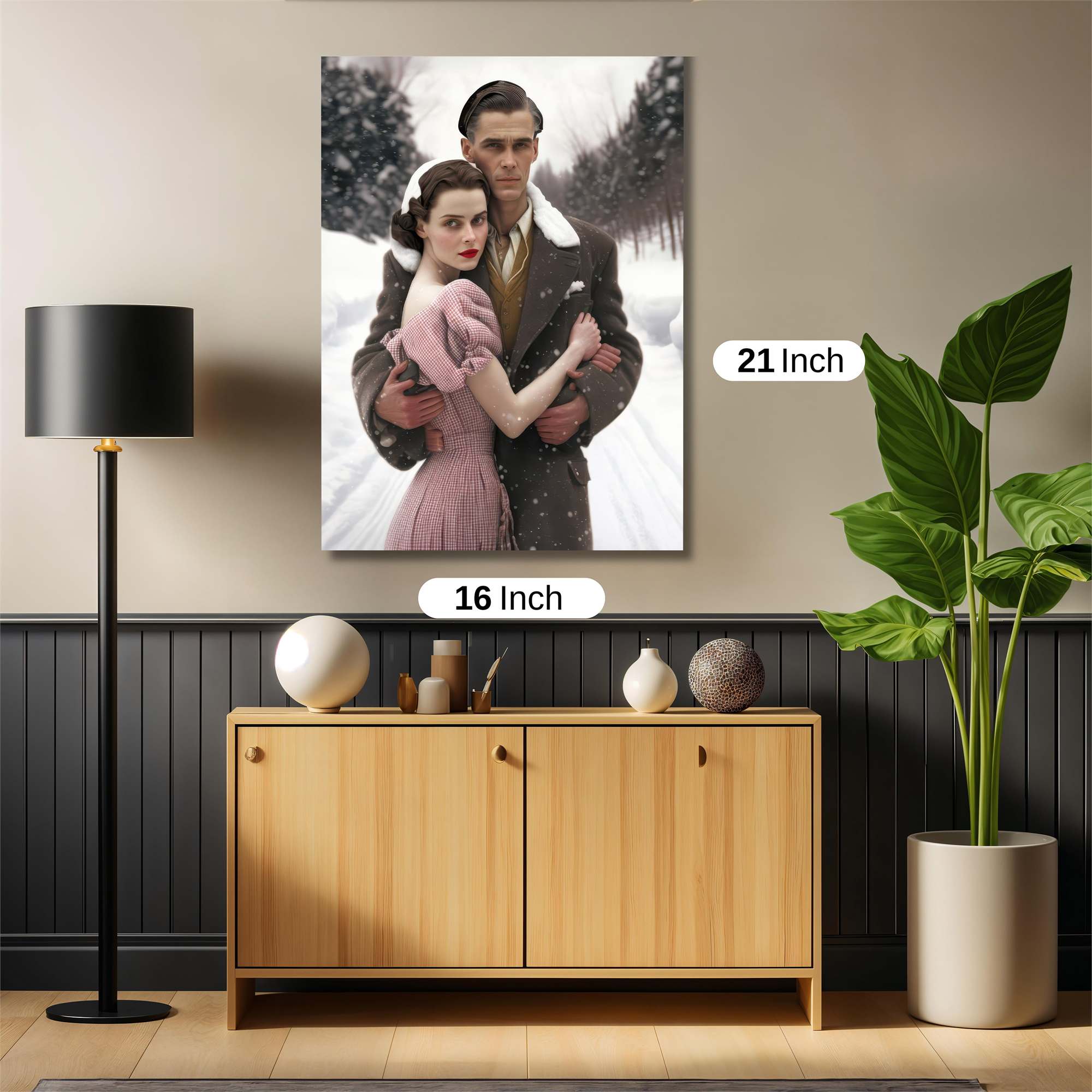 Love Blizzard Safe Wall Magnetic / M