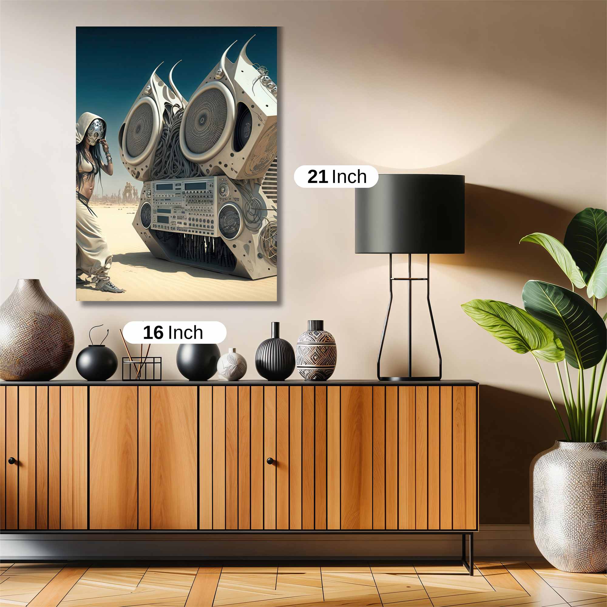 Desert Beats Safe Wall Magnetic / M