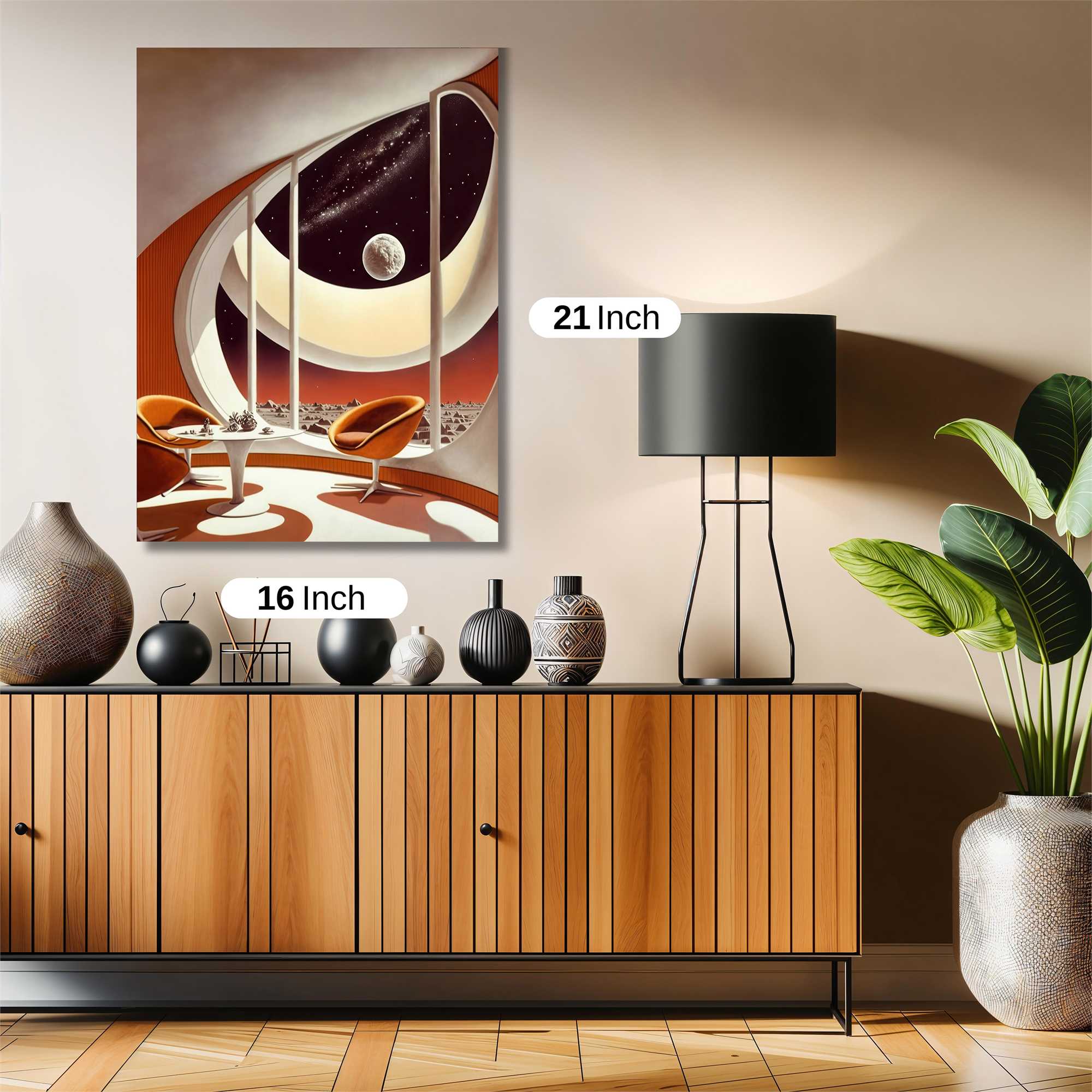 Lunar Serenity Safe Wall Magnetic / M