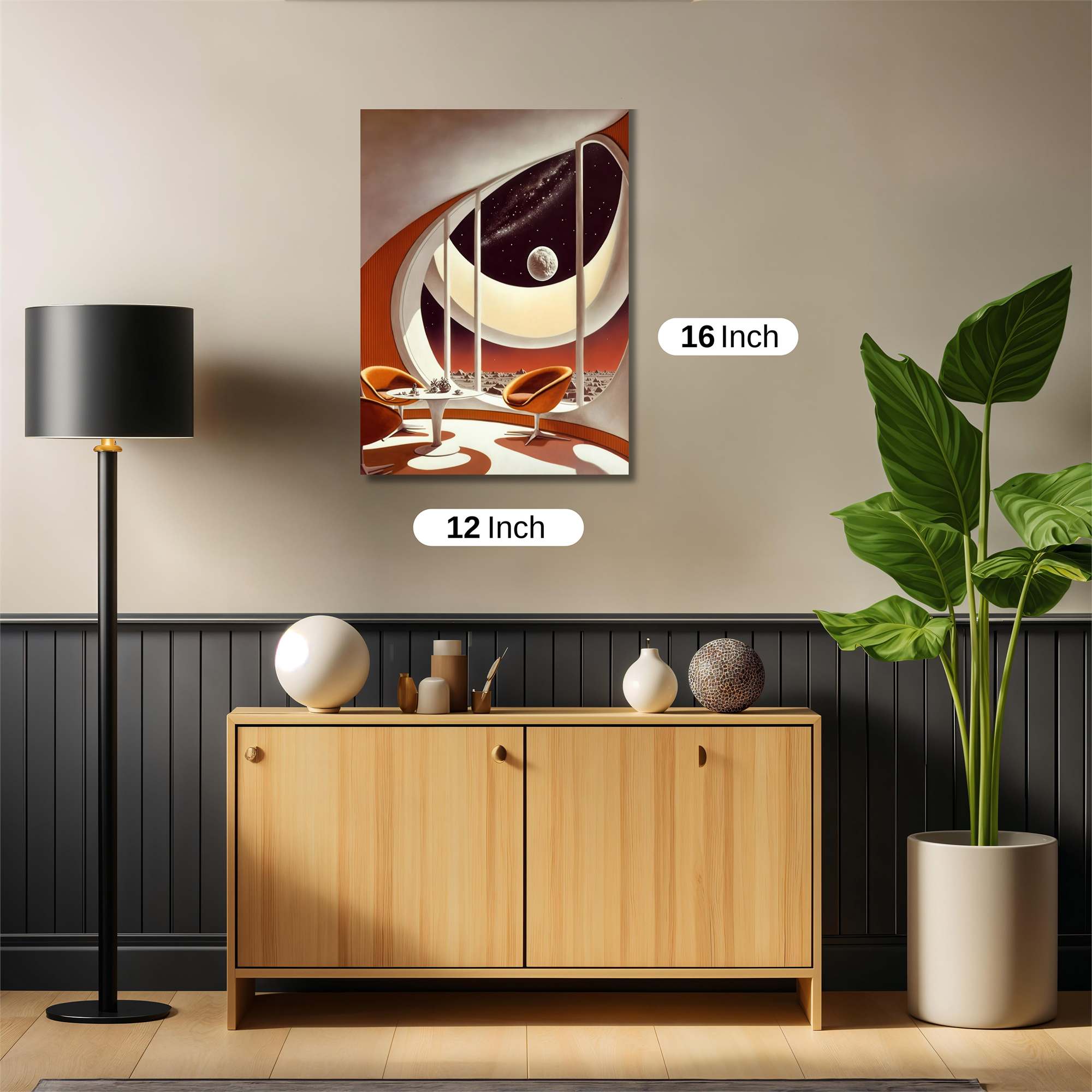 Lunar Serenity Safe Wall Magnetic / M